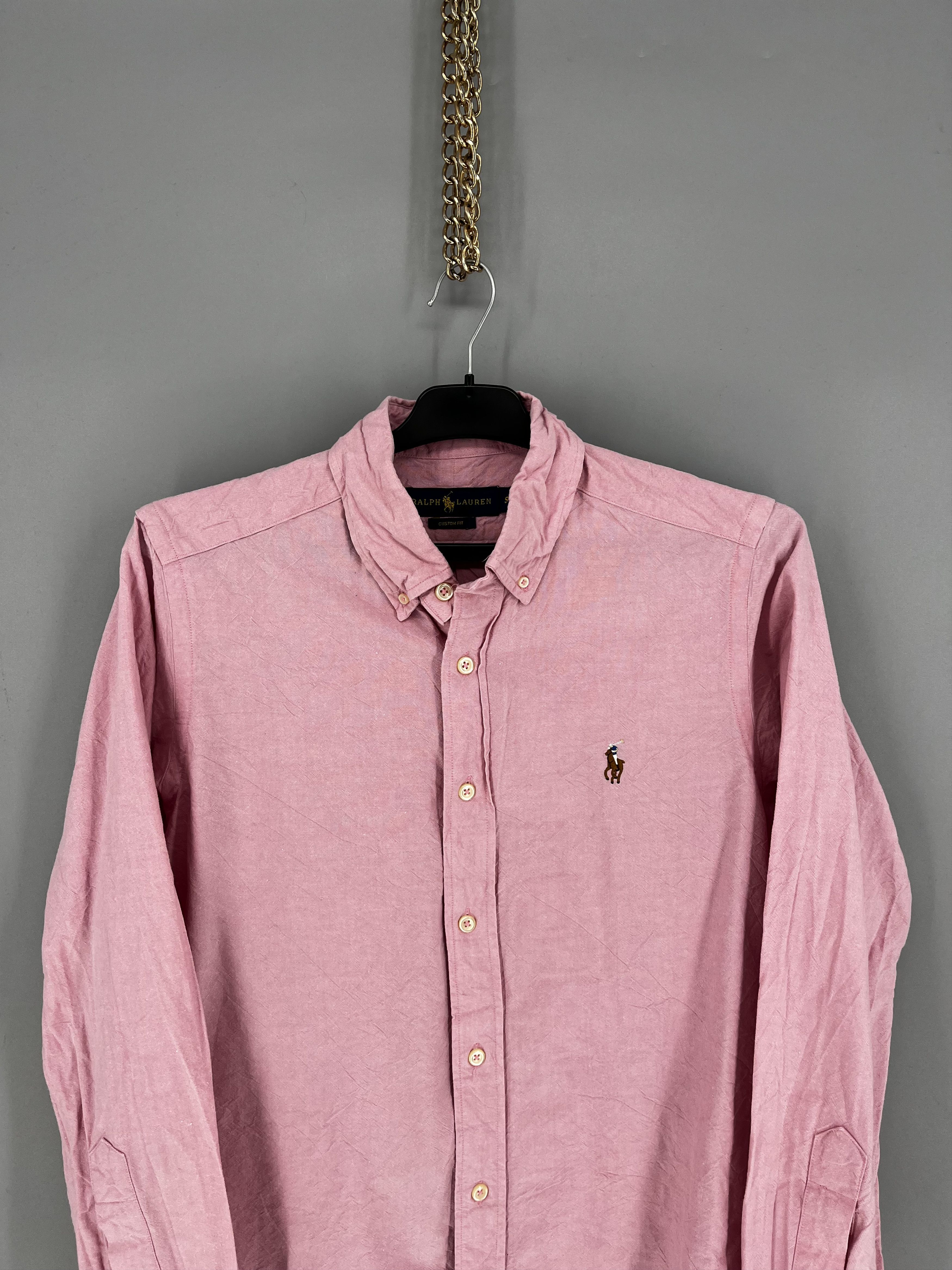 Polo Ralph Lauren Vintage Pink Shirt Polo Ralph Lauren Size S Rare Size US S / EU 44-46 / 1 - 6 Thumbnail