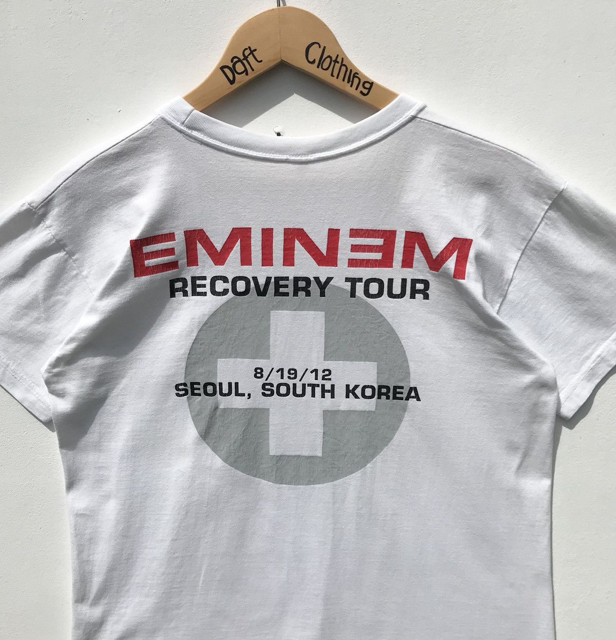 Rap Tees 💥Hot Item💥Eminem American Rapper Shirt Eminem Hip Hop Size US XS / EU 42 / 0 - 10 Thumbnail