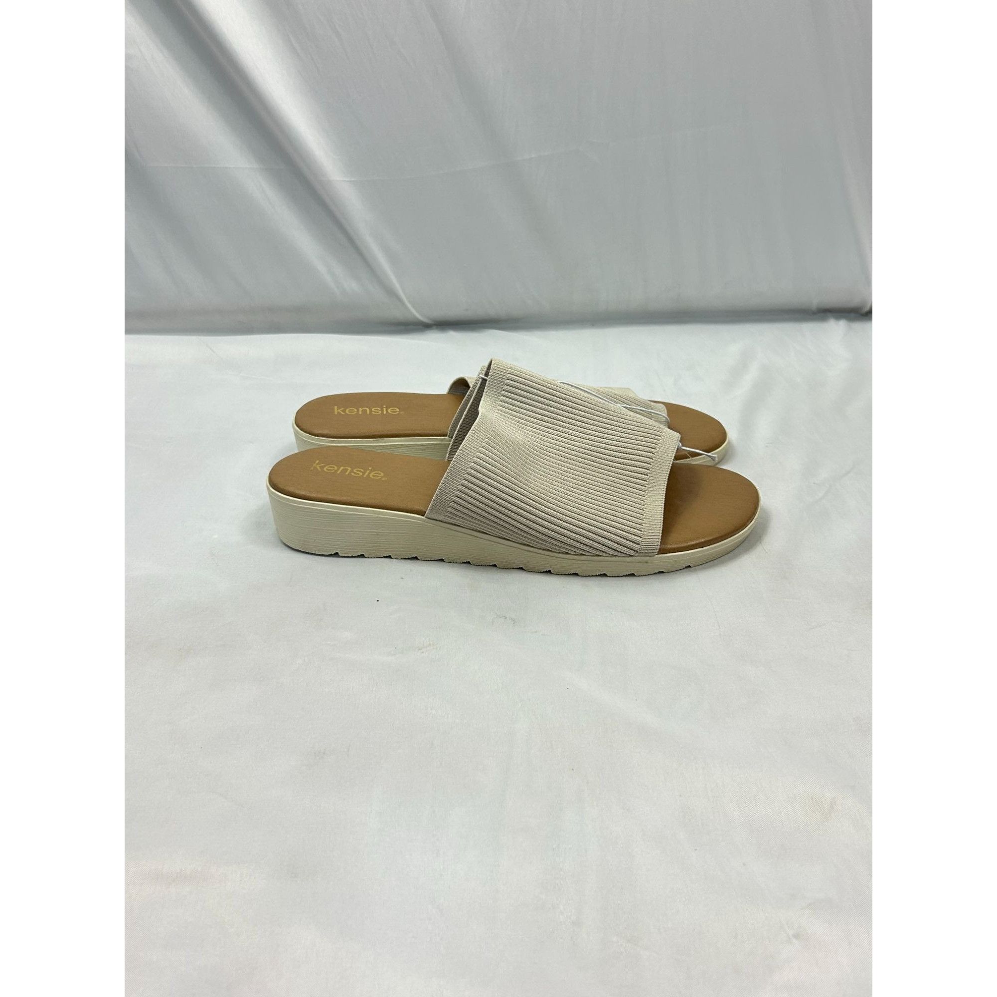 Other Kensie Ellie Slide Sandals Women’s Size 10 Beige Platform Ri Size US 10 / IT 40 - 1 Thumbnail