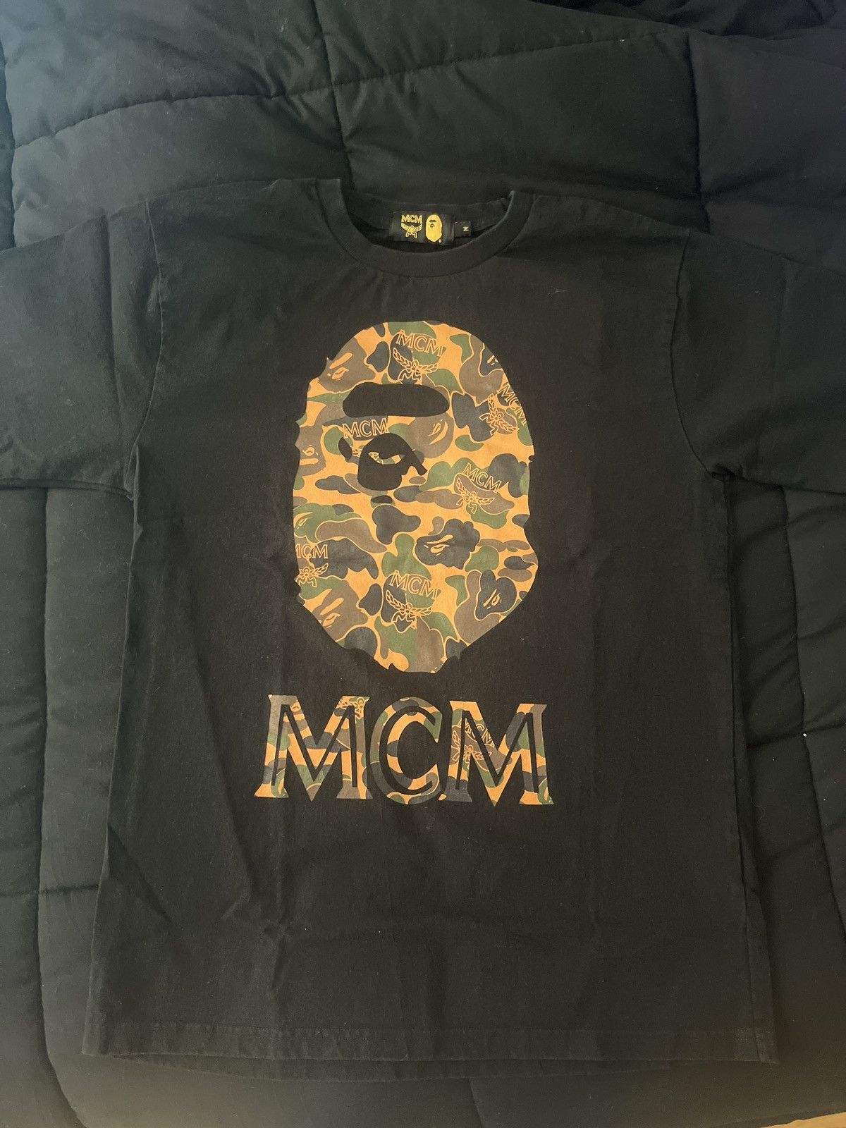 Bape BAPE X MCM T SHIRT | Grailed