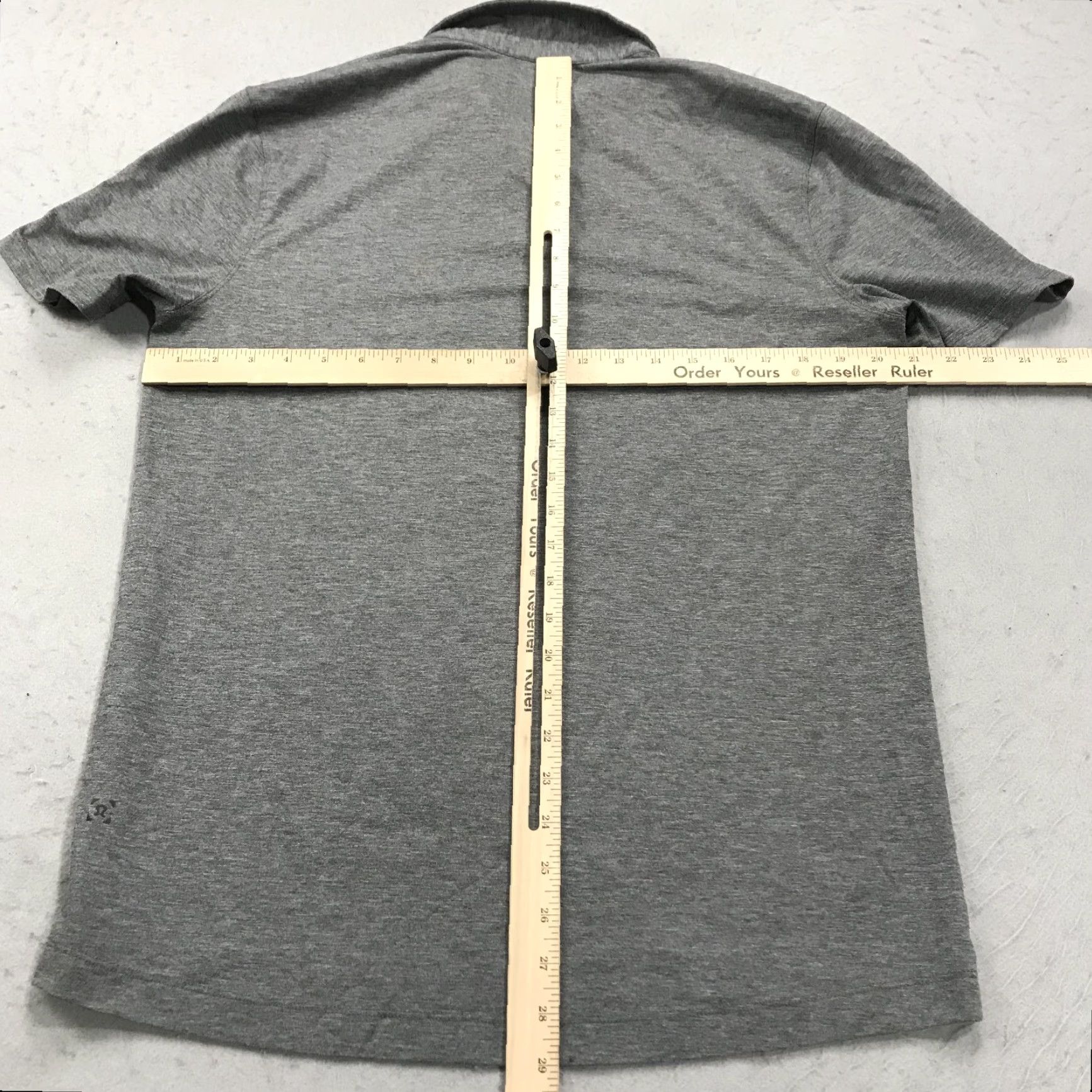 Lululemon Lululemon Polo Shirt Mens M Gray Short Sleeve Polo Sports Modern Classic Golf Activewear shirt Size US M / EU 48-50 / 2 - 7 Thumbnail