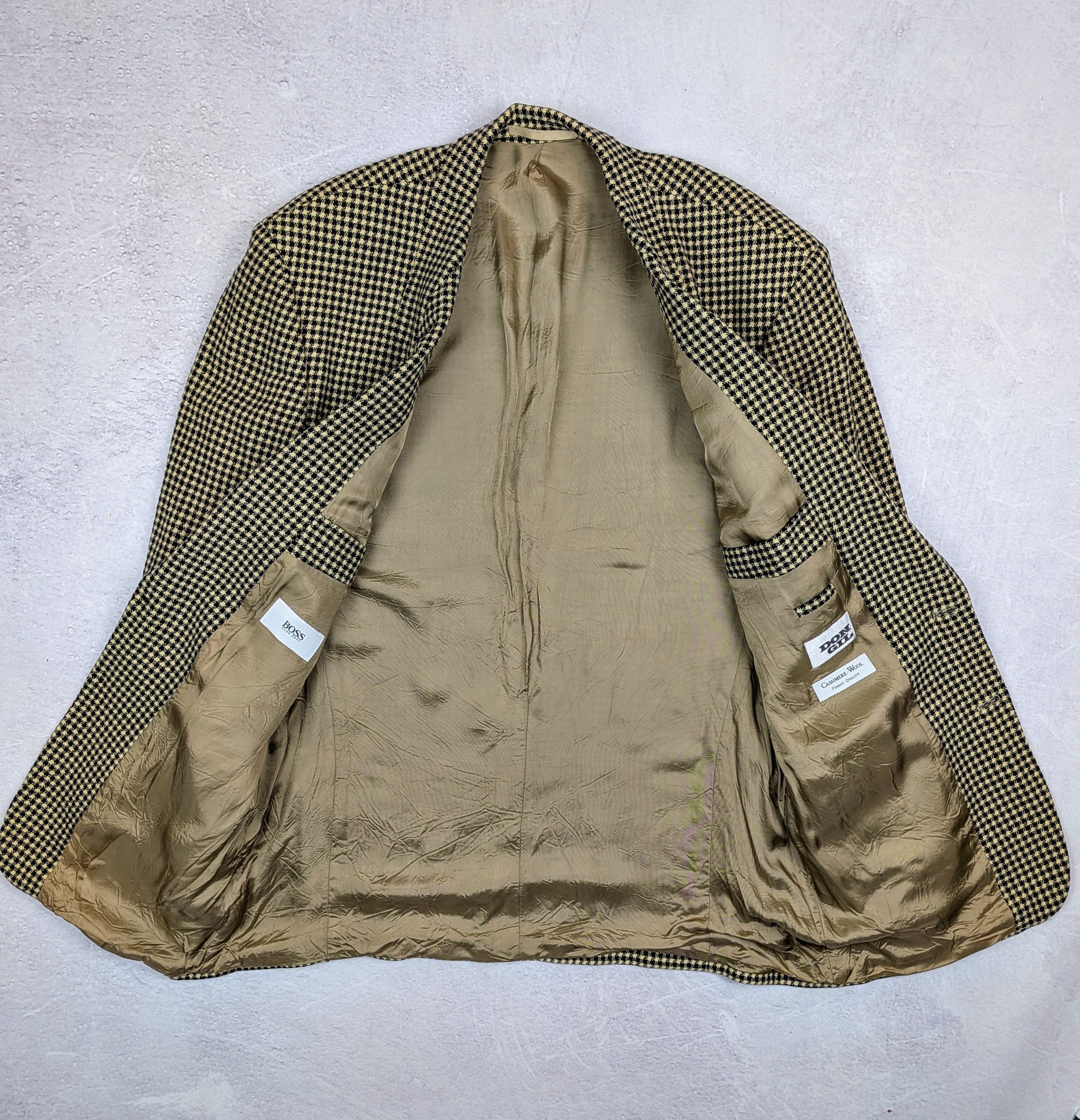 Hugo Boss Rare Hugo Boss Don Gil Vintage Cashmere Car Coat Size L Size 52R - 3 Thumbnail