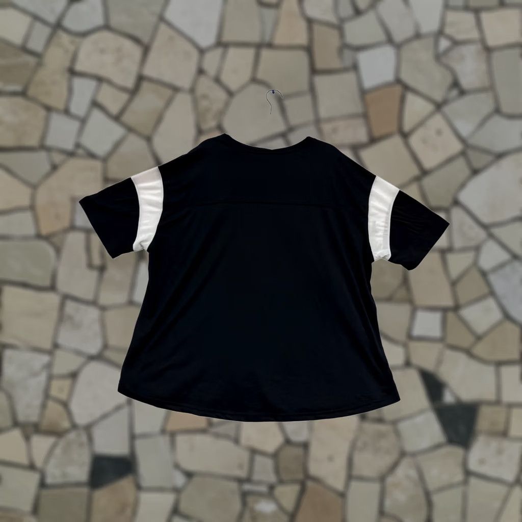 Nike Nike Dri-Fit T-Shirt Black/White Size 2X Mens, Crew Neck, Short Sleeve, Pullover, Activewear, Nike Dri-FIT, Solid, Machine Washable Size XXL / US 16-18 / IT 52-54 - 1 Thumbnail