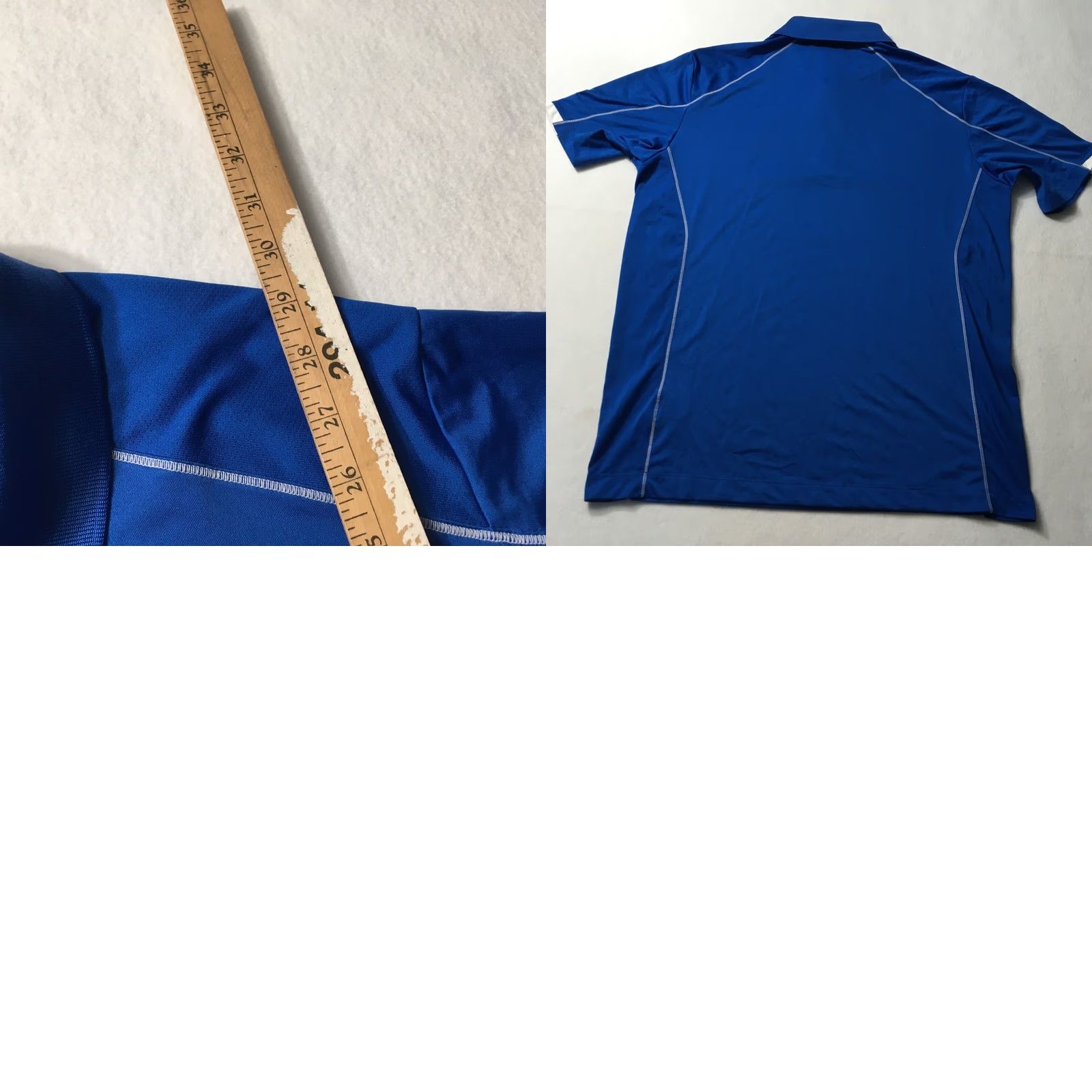 Nike Nike Polo Shirt Mens XL Blue Dri-Fit Golf Casual Short Sleeve Polo Nike Golf Logo Size US XL / EU 56 / 4 - 8 Thumbnail