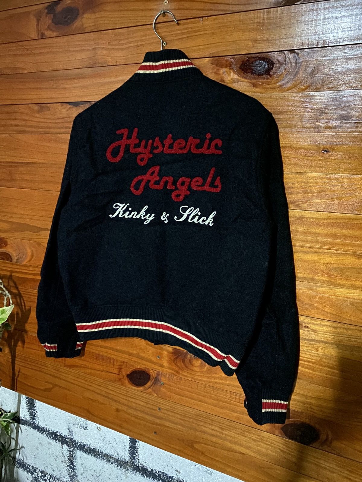 Hysteric Glamour Hysteric Glamour “Hysteric 666” Varsity Jacket Embroidered Size US M / EU 48-50 / 2 - 13 Thumbnail