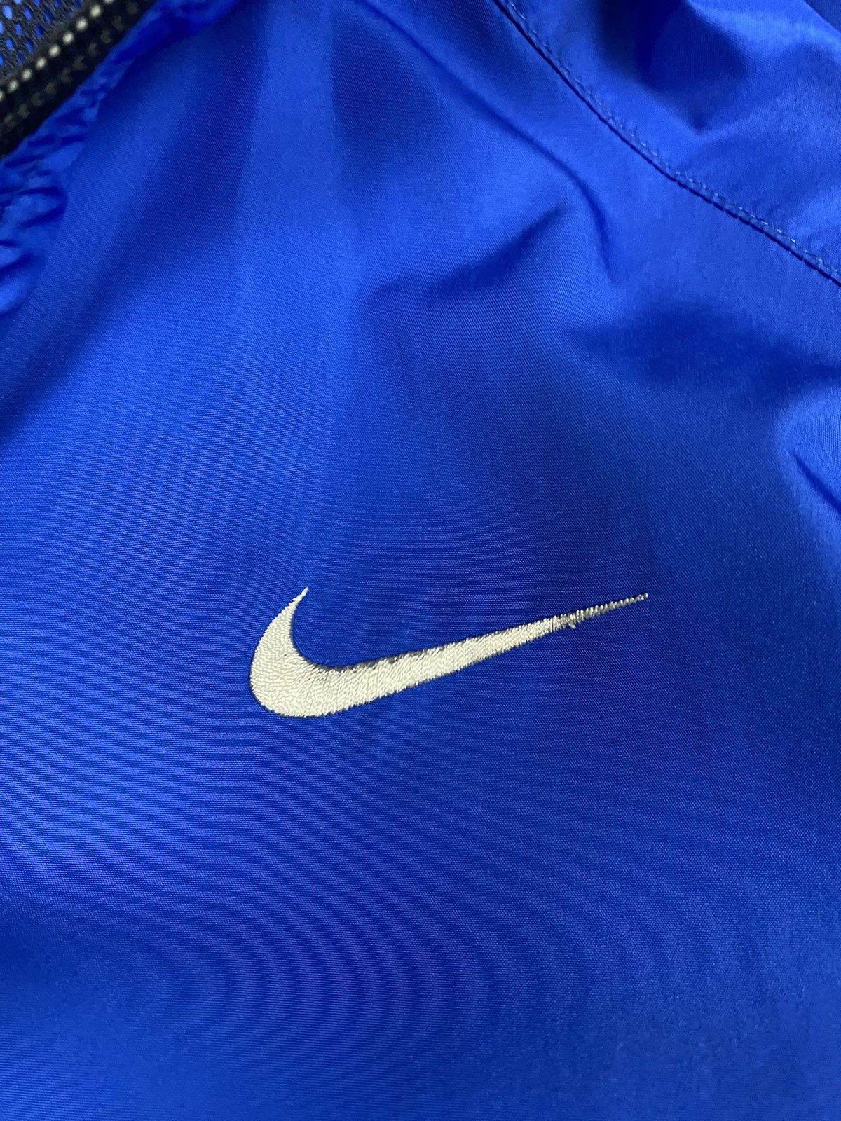 Nike × Vintage Vintage Nike Swoosh Drill Track Jacket Bomber Size US M / EU 48-50 / 2 - 7 Thumbnail