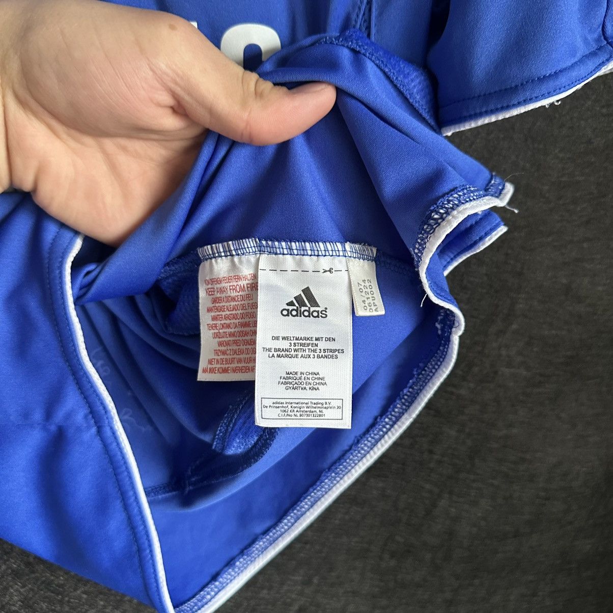 Adidas Vintage Chelsea Adidas Kids Jersey Pizarro Samsung 07/08 Size US S / EU 44-46 / 1 - 9 Thumbnail