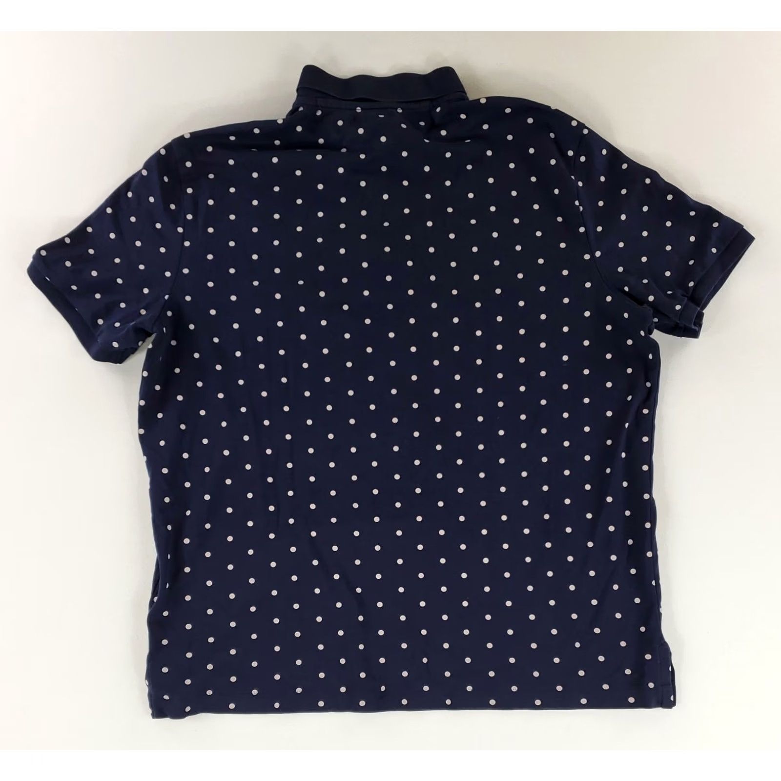 Polo Ralph Lauren Polo Ralph Lauren Polo Shirt Polka Dot Navy Blue White Short Sleeve Mens L Size US L / EU 52-54 / 3 - 4 Thumbnail