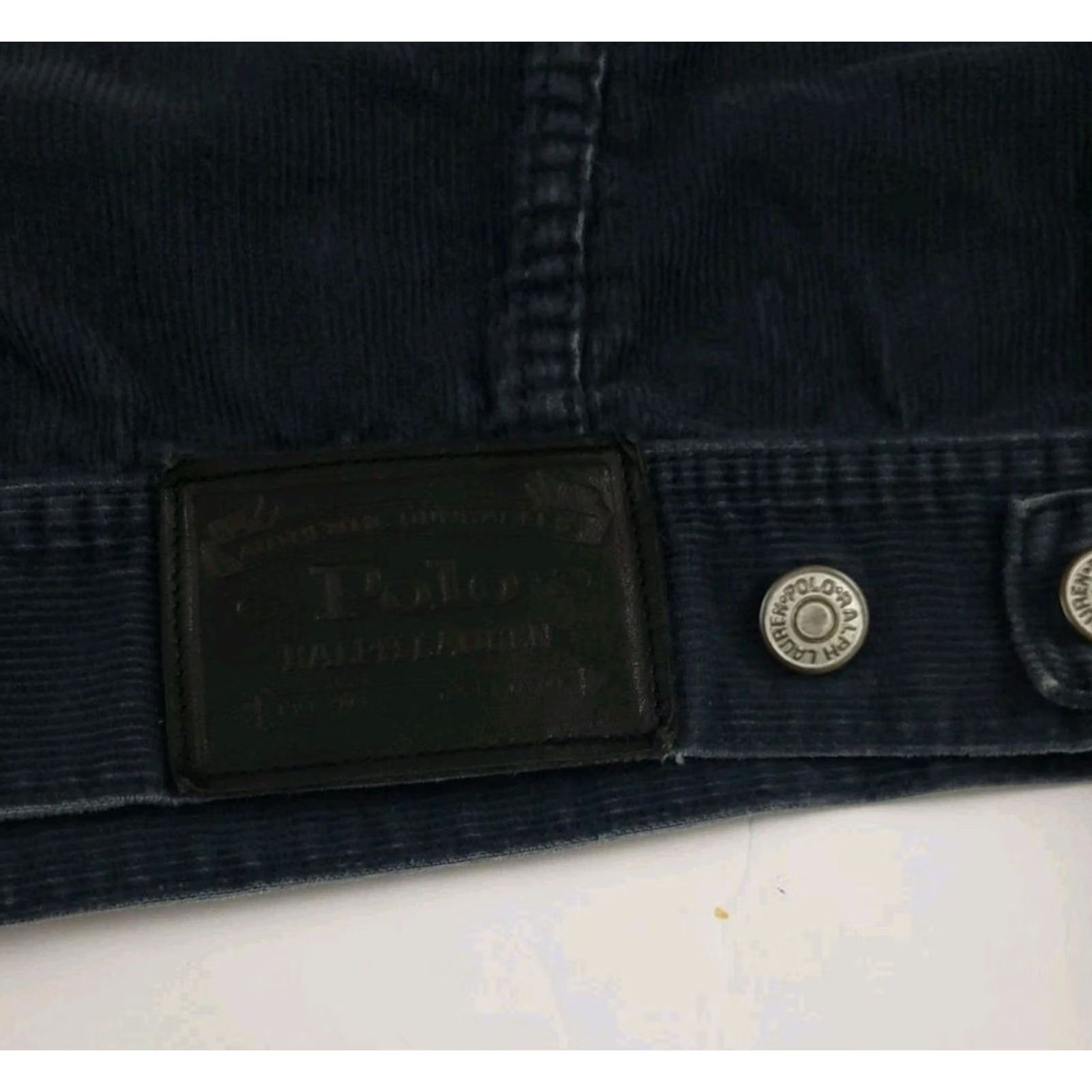 Polo Ralph Lauren VINTAGE Polo Ralph Lauren Jacket Mens M Blue Corduroy Trucker Cotton Country USA Size US M / EU 48-50 / 2 - 7 Thumbnail