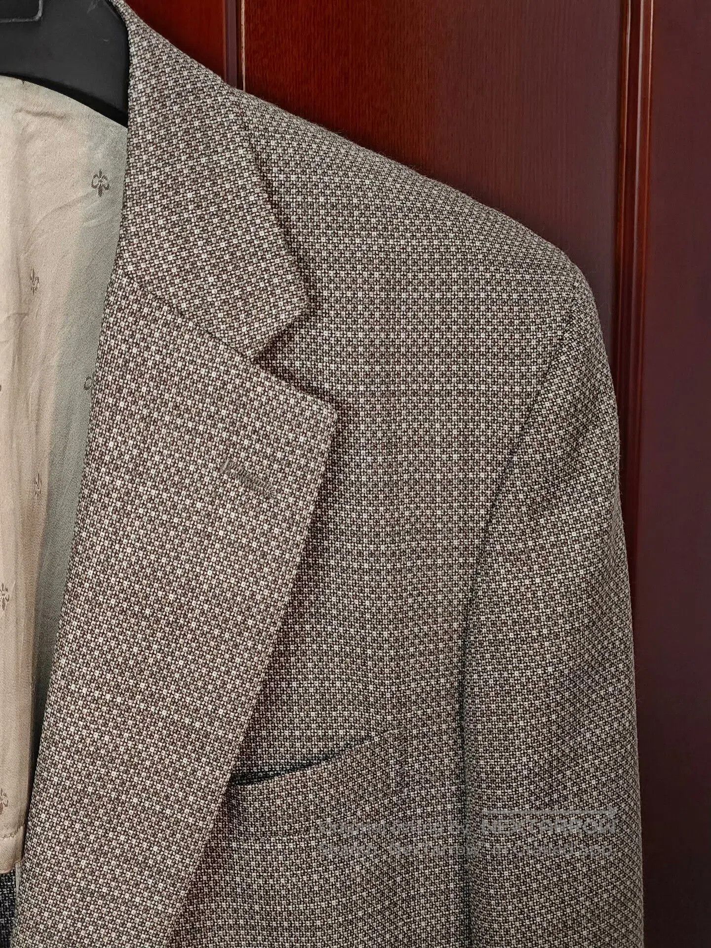 Tallia Italian Wool Blend Custom Suit Jacket. Size US L / EU 52-54 / 3 - 2 Thumbnail
