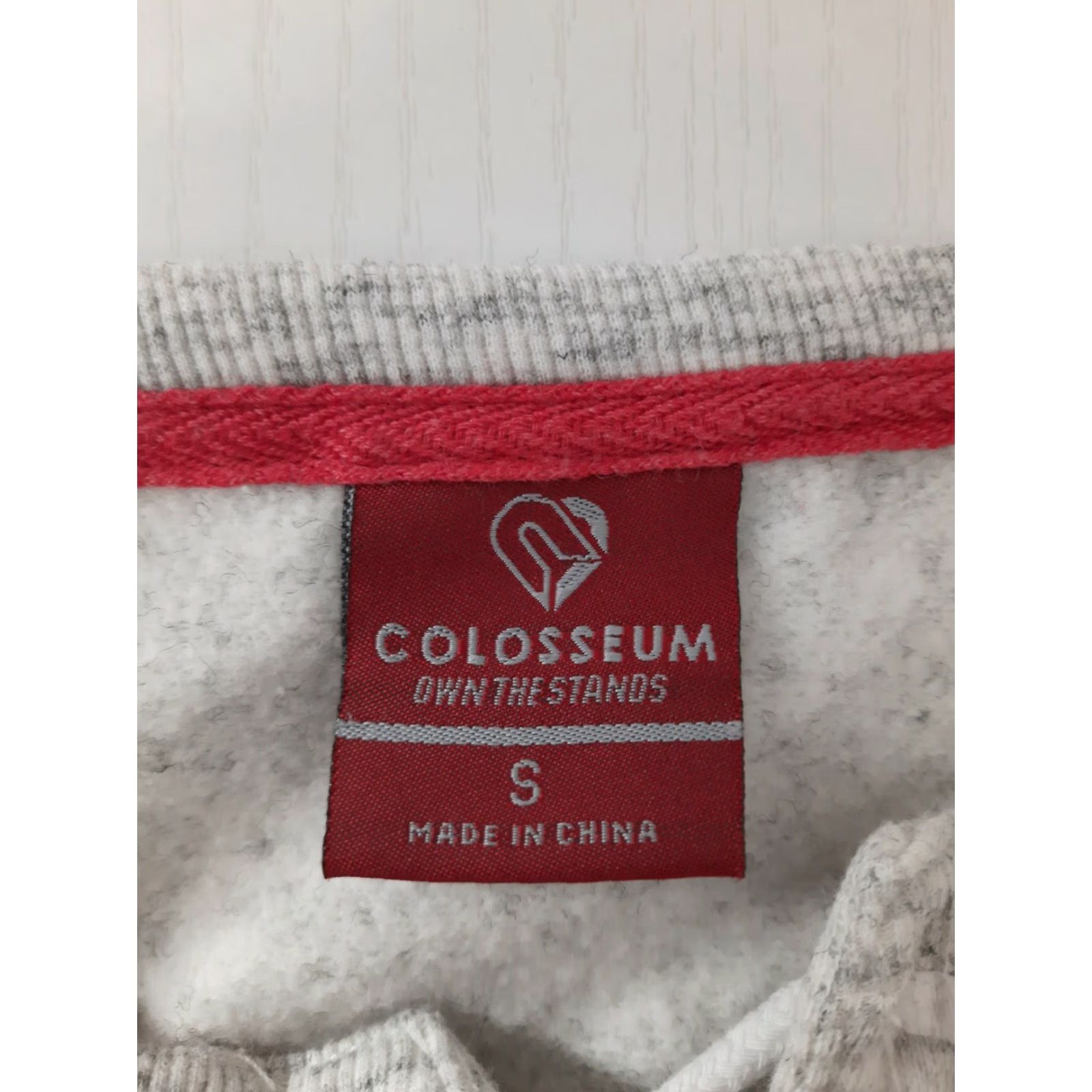 Vintage Colosseum Wisconsin Badgers Women's Pullover Sweatshirt Size S Red Crew Neck Long Sleeve cotton blend Sweatshirt Size S / US 4 / IT 40 - 3 Thumbnail