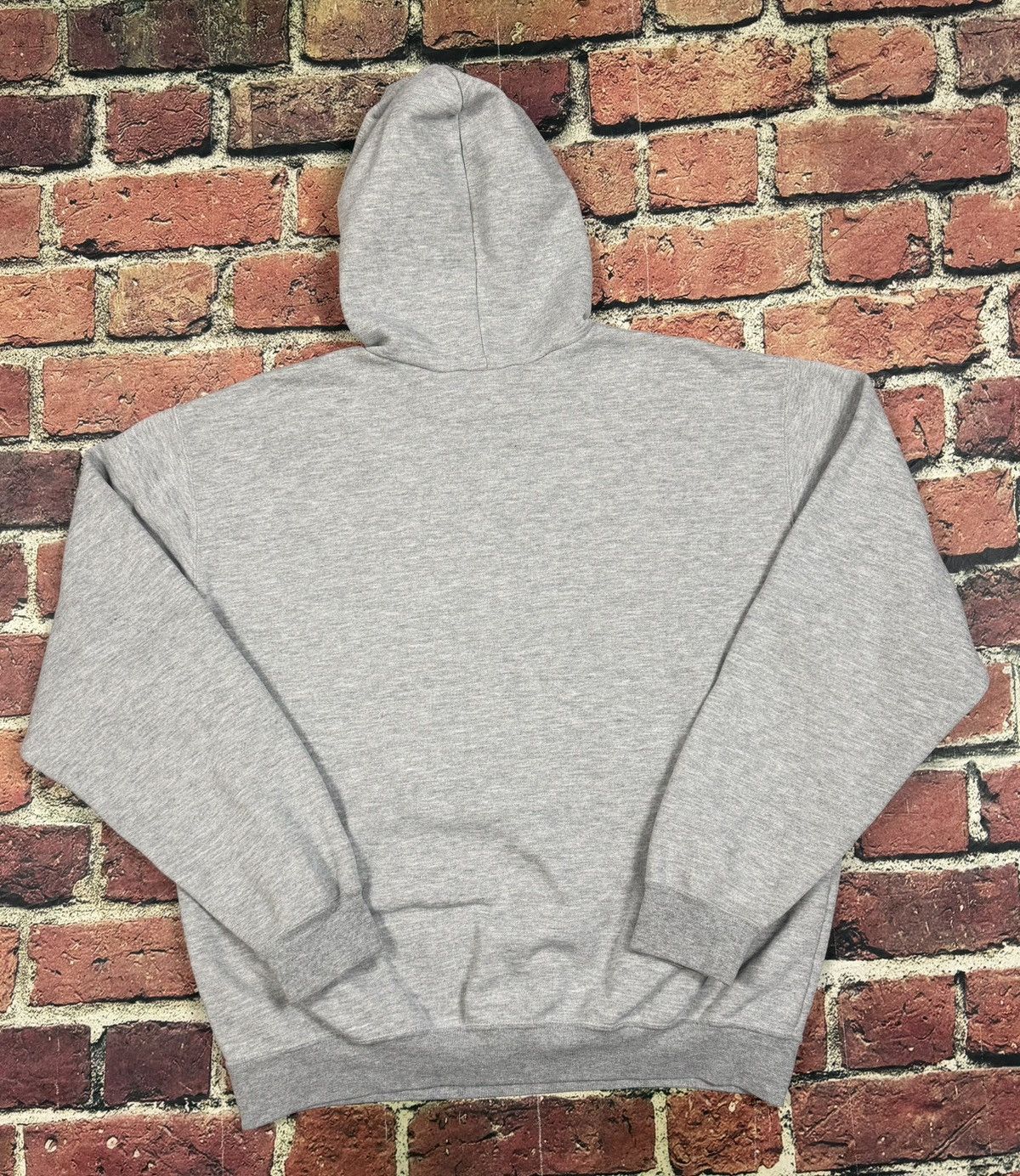 Carhartt Vintage Carhartt Gray Hoodie Sweatshirt 90s Y2K Script Logo Size US L / EU 52-54 / 3 - 3 Thumbnail