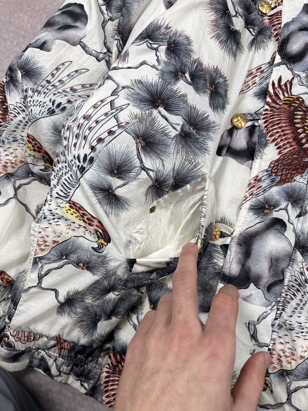 Vintage Vintage 80’s JET SET Style Overprint Eagle Ski Jacket Size US XL / EU 56 / 4 - 6 Thumbnail