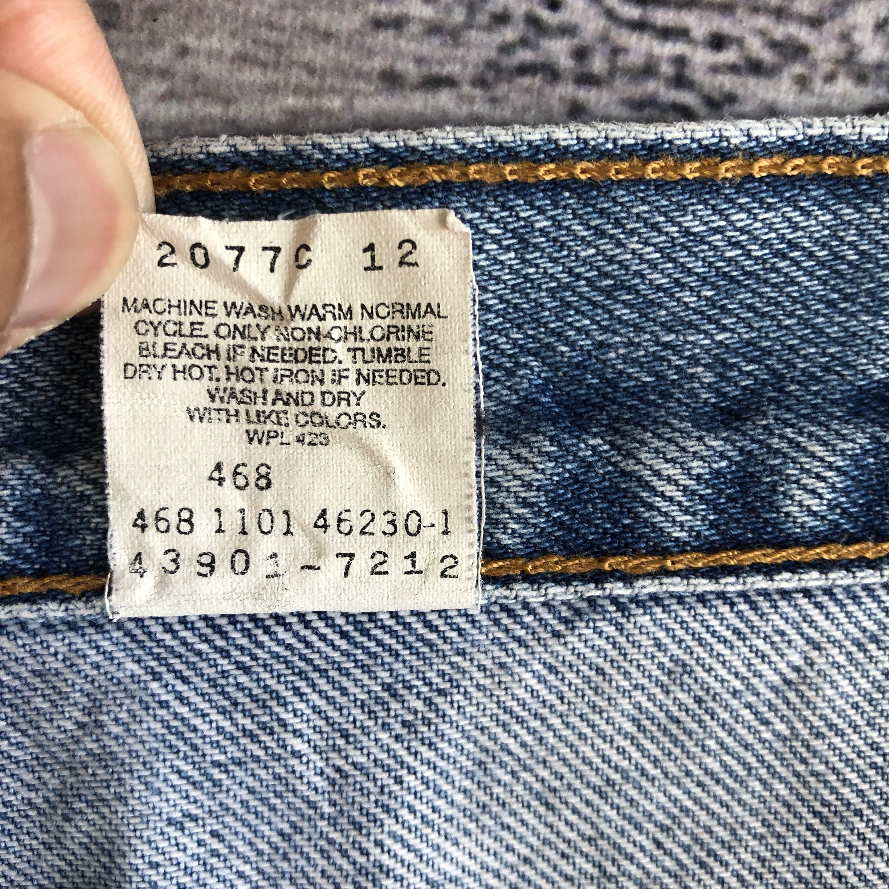 Levi's Vintage Levis 901 Faded Light Wash Jeans Levi's Denim Pants Size US 36 / EU 52 - 7 Thumbnail