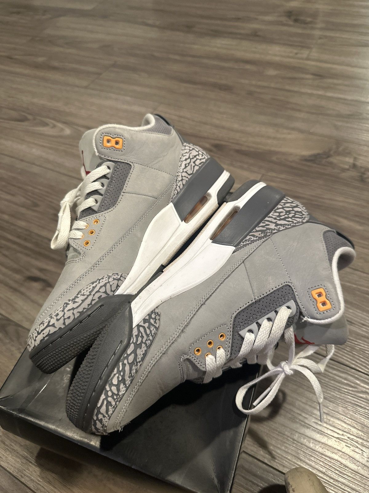 Jordan Brand Air Jordan 3 ‘Cool Grey’ Size US 9.5 / EU 42-43 - 8 Thumbnail