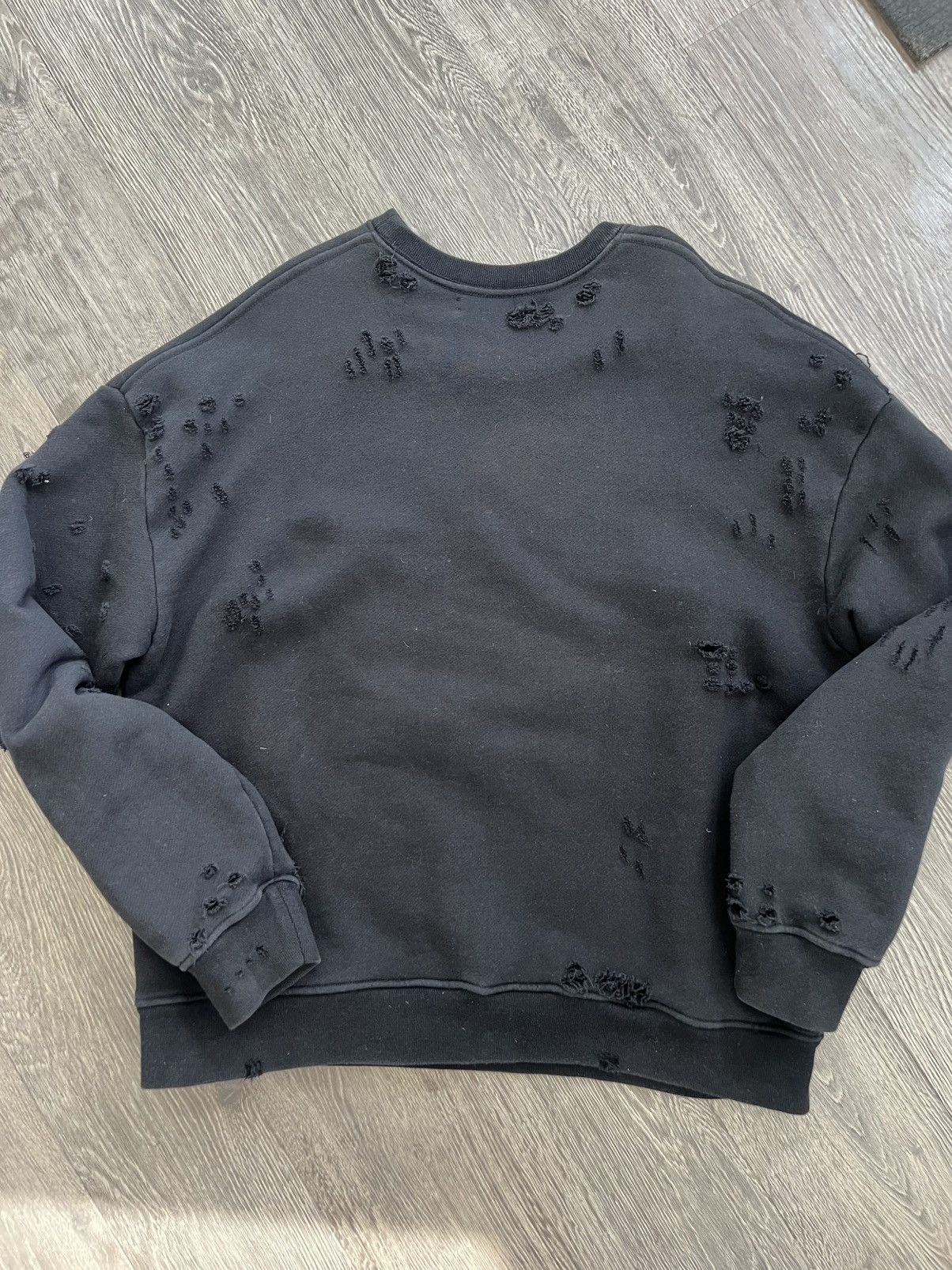 Amiri AMIRI City dragon distressed sweatshirt Size US S / EU 44-46 / 1 - 2 Thumbnail