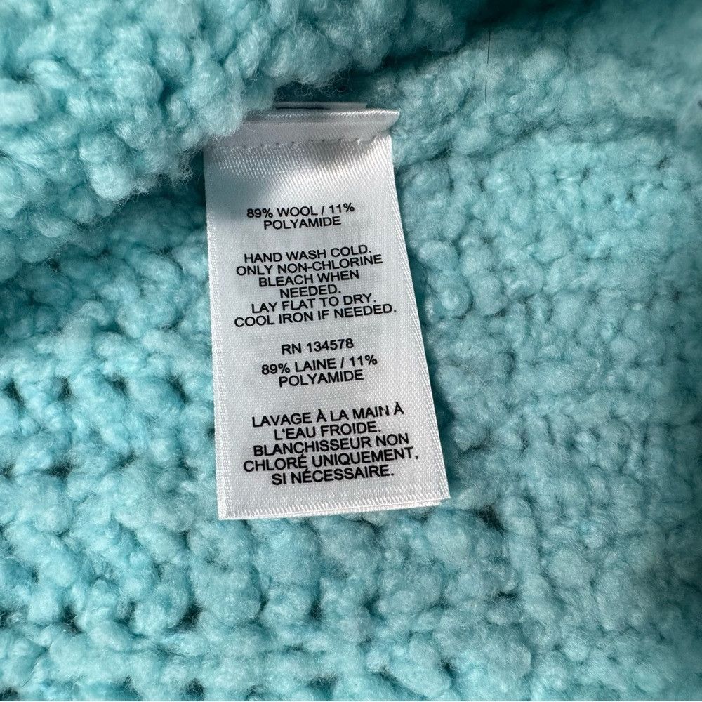 Vineyard Vines NWT New Vineyard Vines Wool Blue Cozy Fisherman Ribbed Swea Size M / US 6-8 / IT 42-44 - 7 Thumbnail