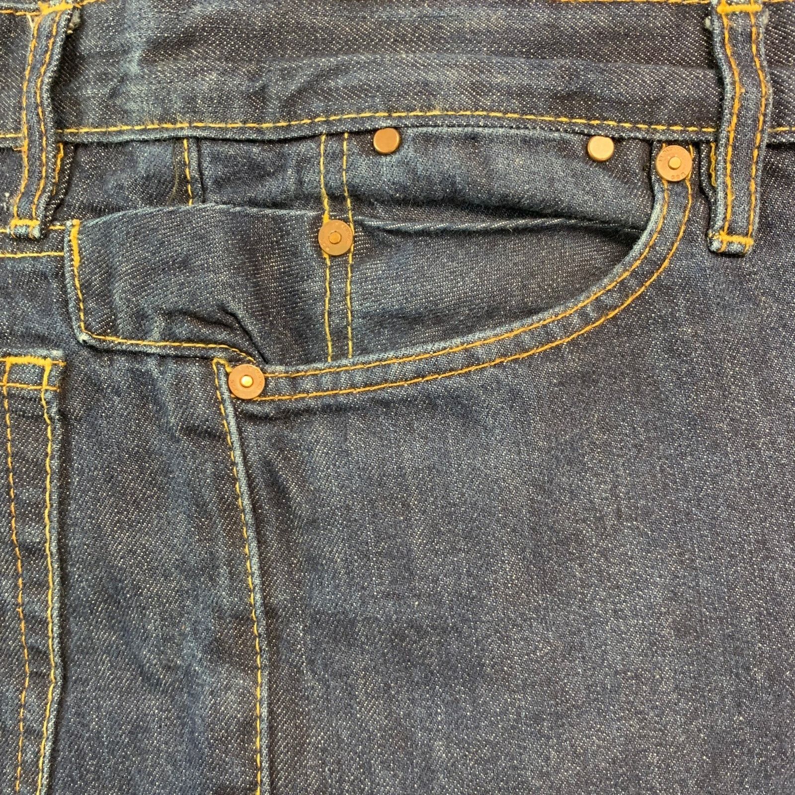 Other WILLIAMSBURG GARMENT CO. Size 30 Blue Denim Tapered Jeans Size US 30 / EU 46 - 5 Thumbnail