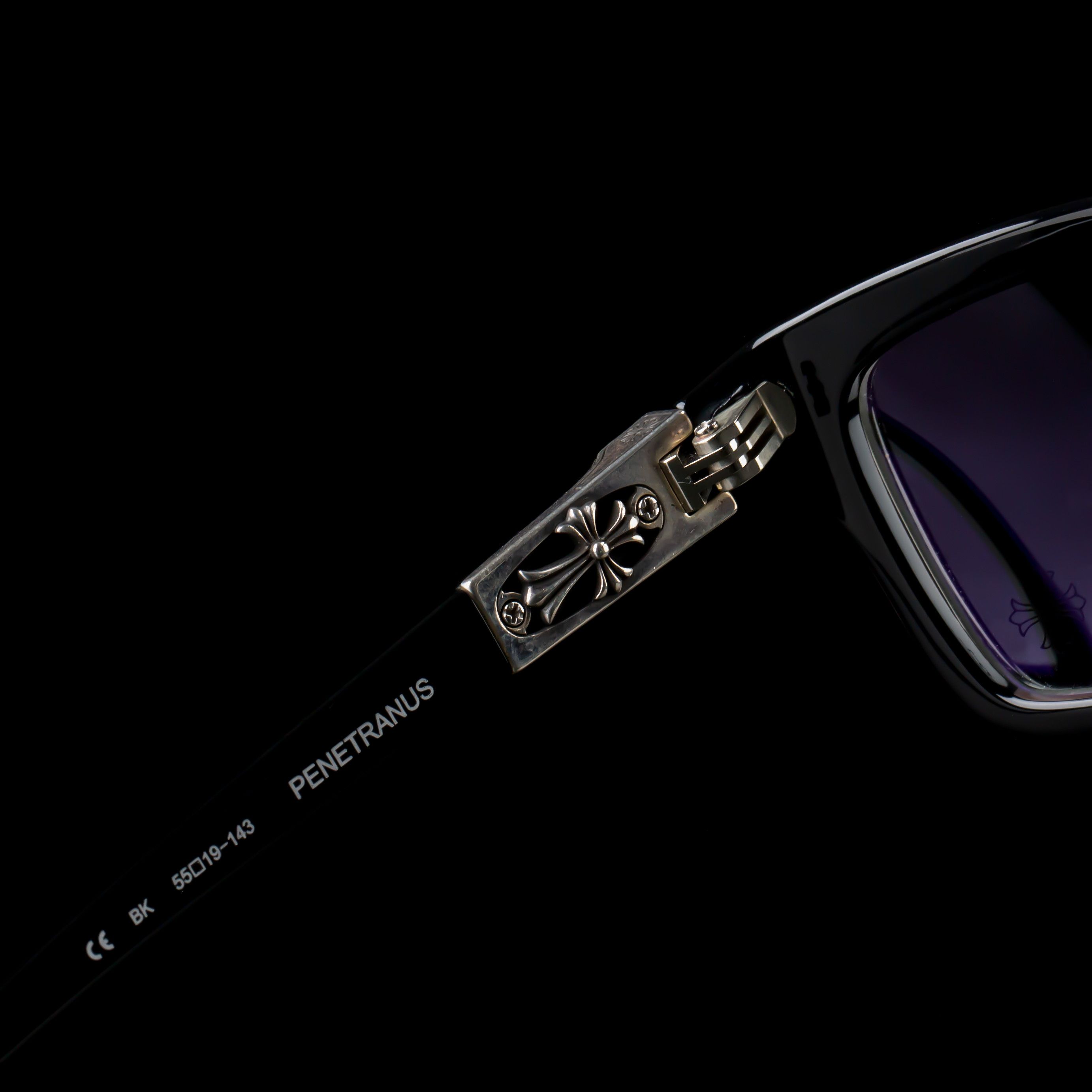 Chrome Hearts CHROME HEARTS PENETRANUS BLACK GLASSES Size ONE SIZE - 3 Thumbnail