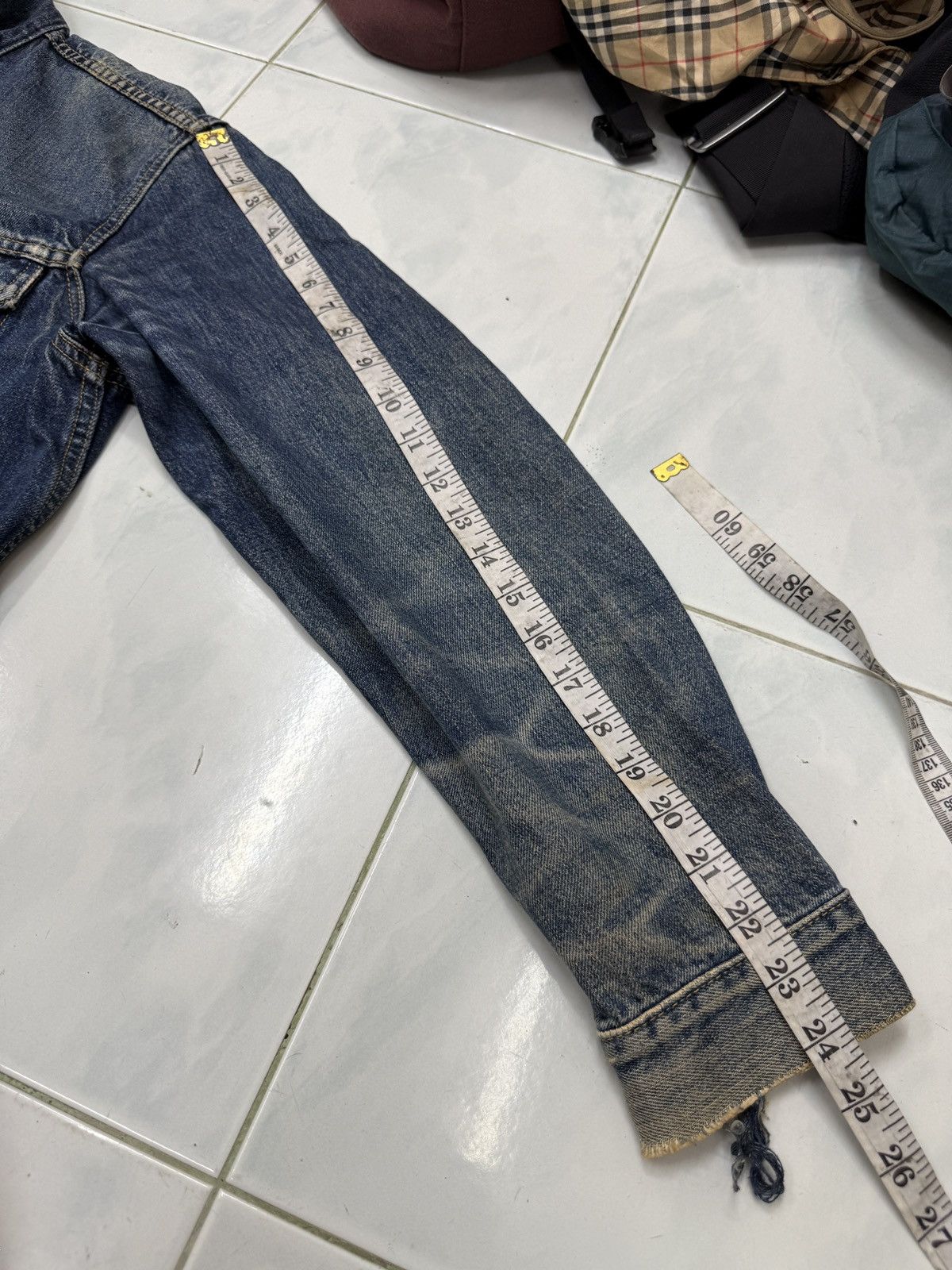 Levi's 🔥🔥🔥ARCHIVE VTG LEVIS BIG E TRUCKER JACKET Size US M / EU 48-50 / 2 - 18 Thumbnail