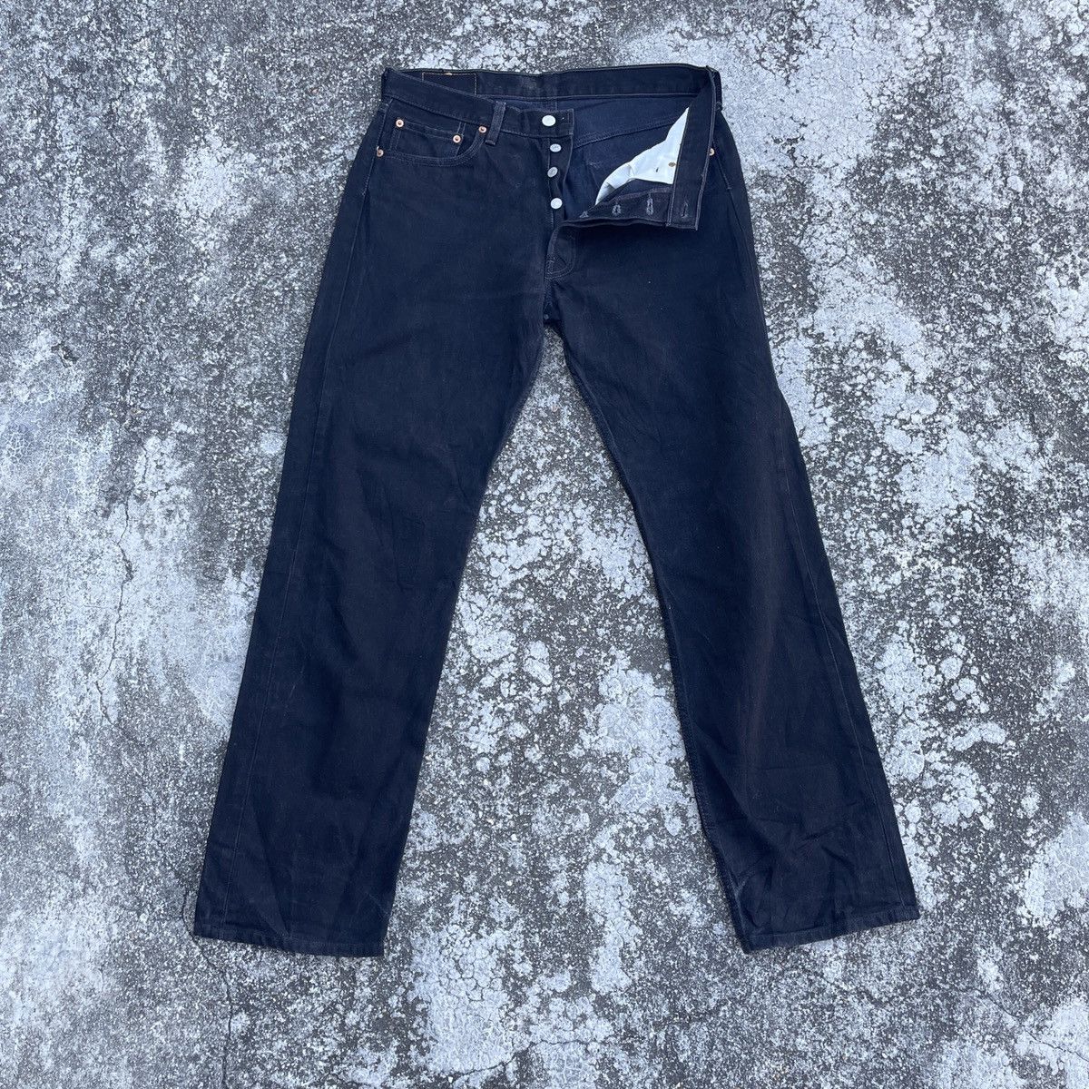 Levi's Vintage Levis 501 Distressed Denim Size US 33 - 1 Thumbnail