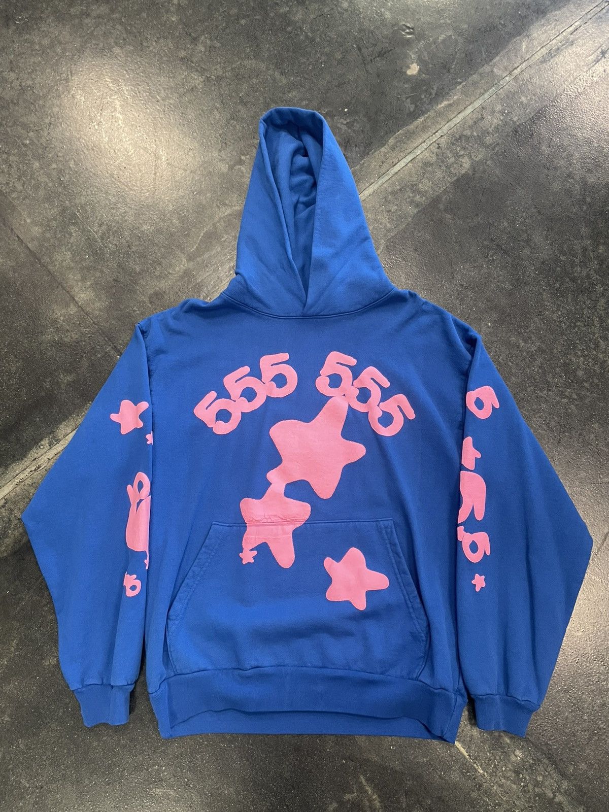 Sp5der Sp5der Blue Beluga Hoodie Size US L / EU 52-54 / 3 - 1 Thumbnail