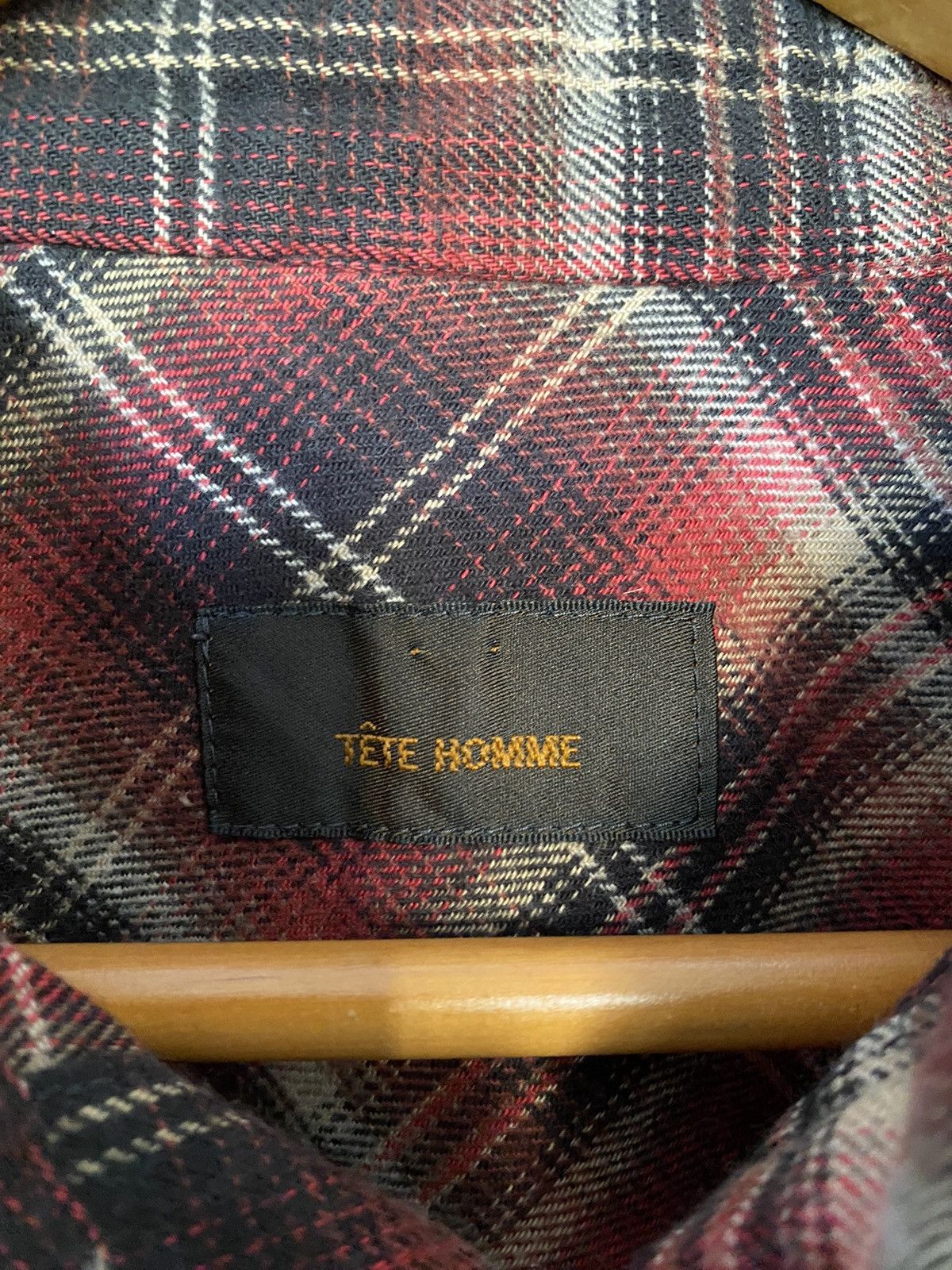 Japanese Brand × Kiminori Morishita × Tete Homme 🔥kiminori era Shadow Flannel Size US M / EU 48-50 / 2 - 13 Thumbnail