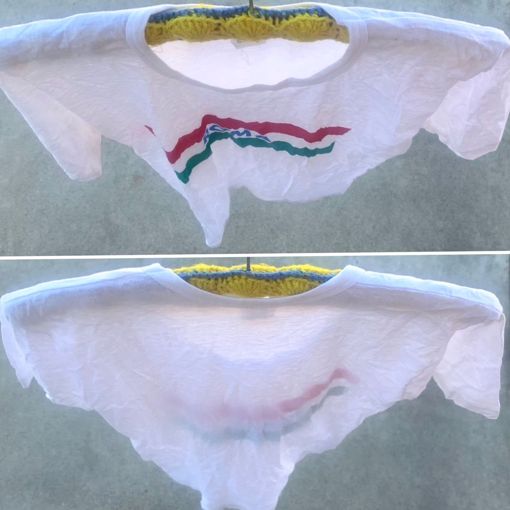 Vintage VINTAGE Roma T-Shirt Short Sleeve White 100% Cotton XL Mens Italy Rome Single Stich Thin 5 Stars On It Size US XL / EU 56 / 4 - 4 Thumbnail