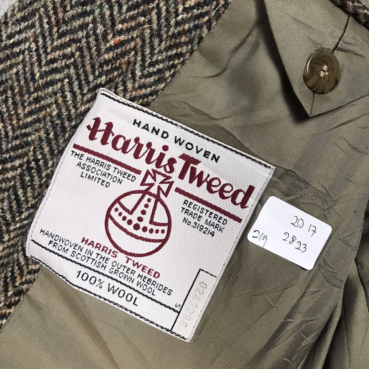Harris Tweed × Vintage HARRIS TWEED WOOL BLAZER JACKET Size US M / EU 48-50 / 2 - 10 Thumbnail