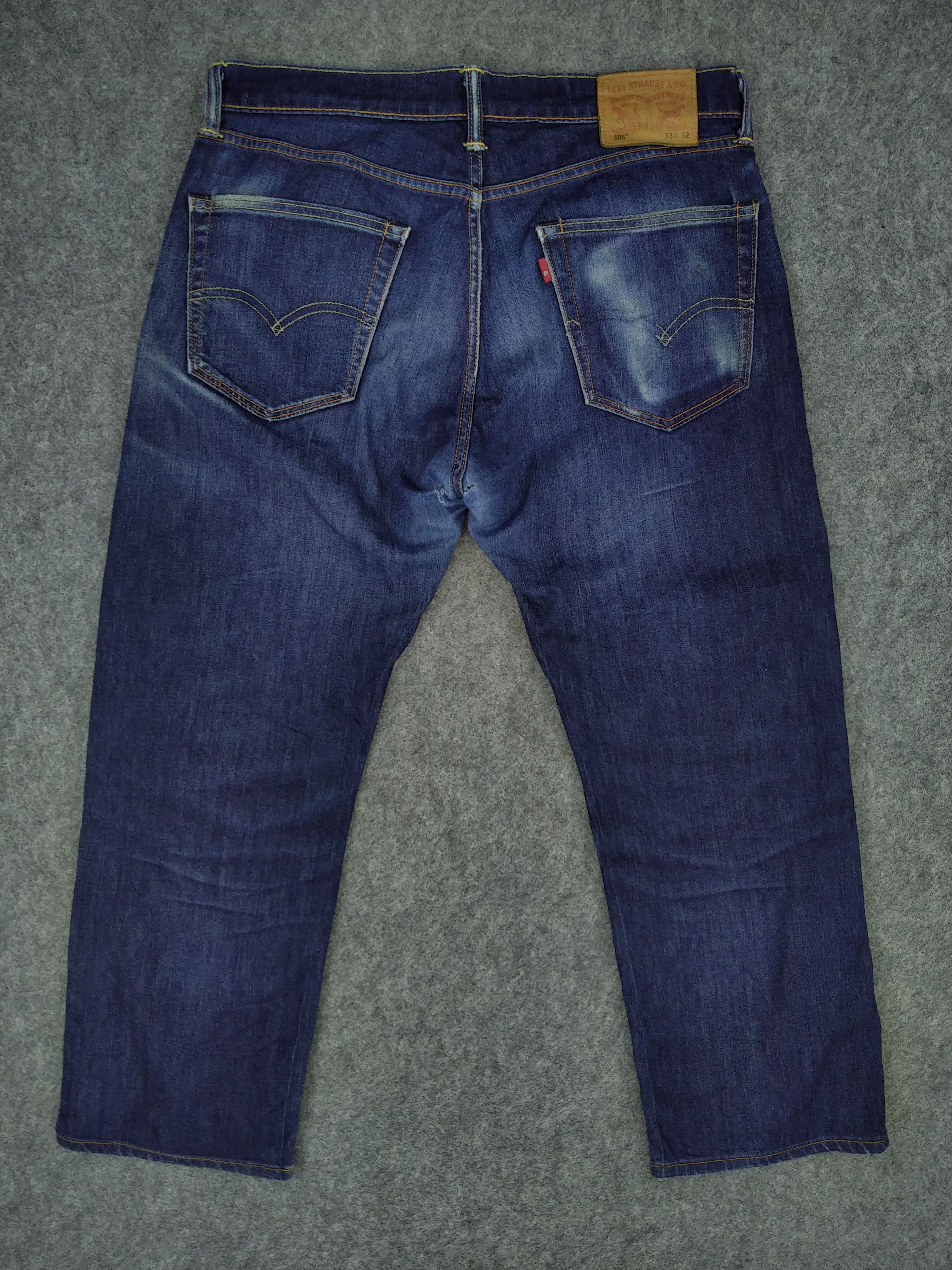 Levi's Dark Blue Vintage Levi's 505 Denim 34x26 -JN264 Size US 34 / EU 50 - 2 Thumbnail