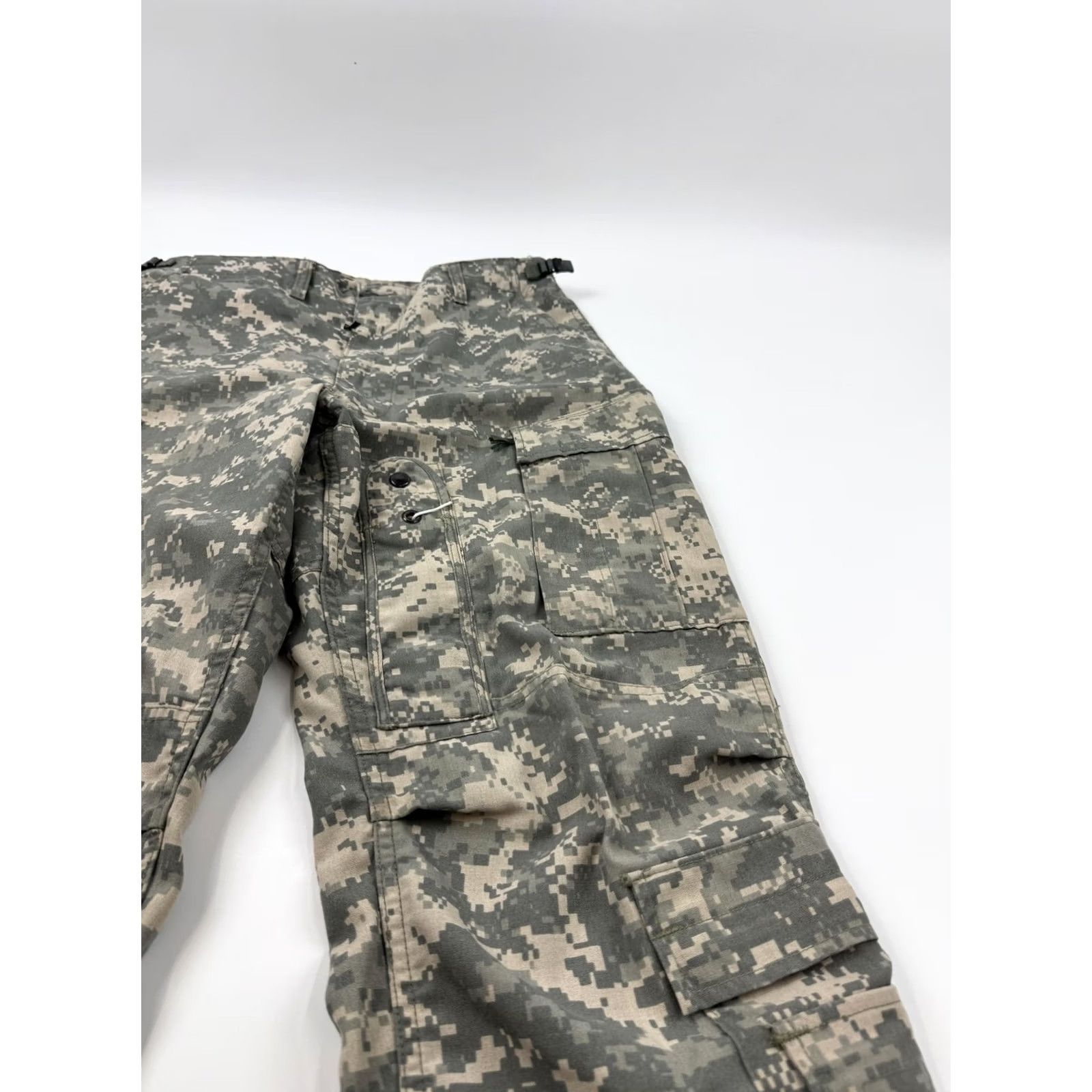 Vintage SNC Telecommunication Pants Mens Medium Green Camo Cargo Adjustable Military Size US 31 - 2 Thumbnail