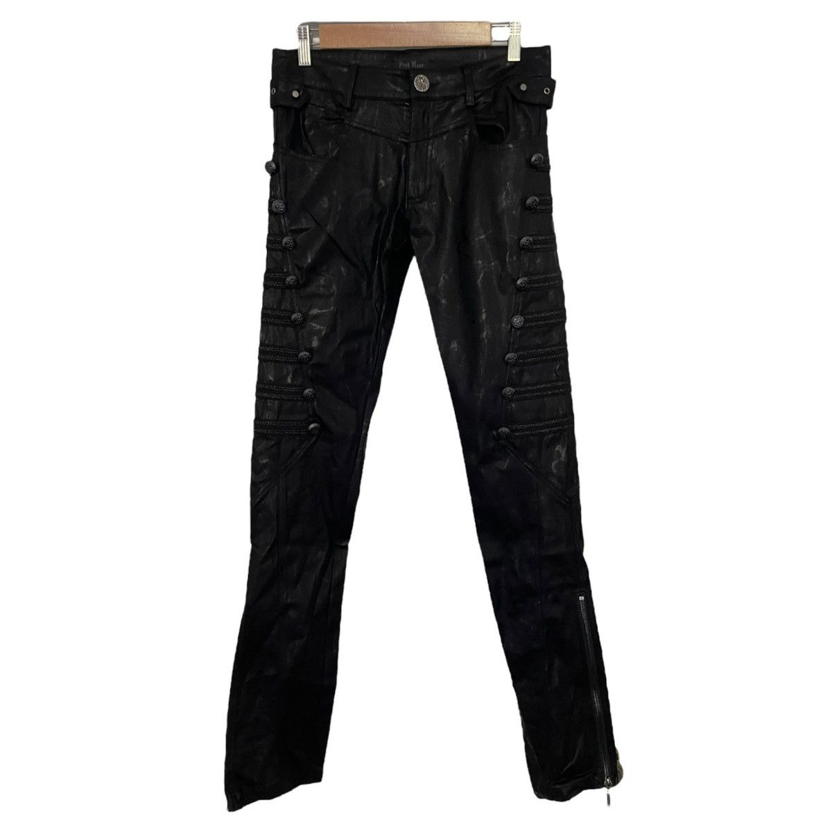 Designer Punkrave napolean waxed pants Size US 30 / EU 46 - 1 Thumbnail