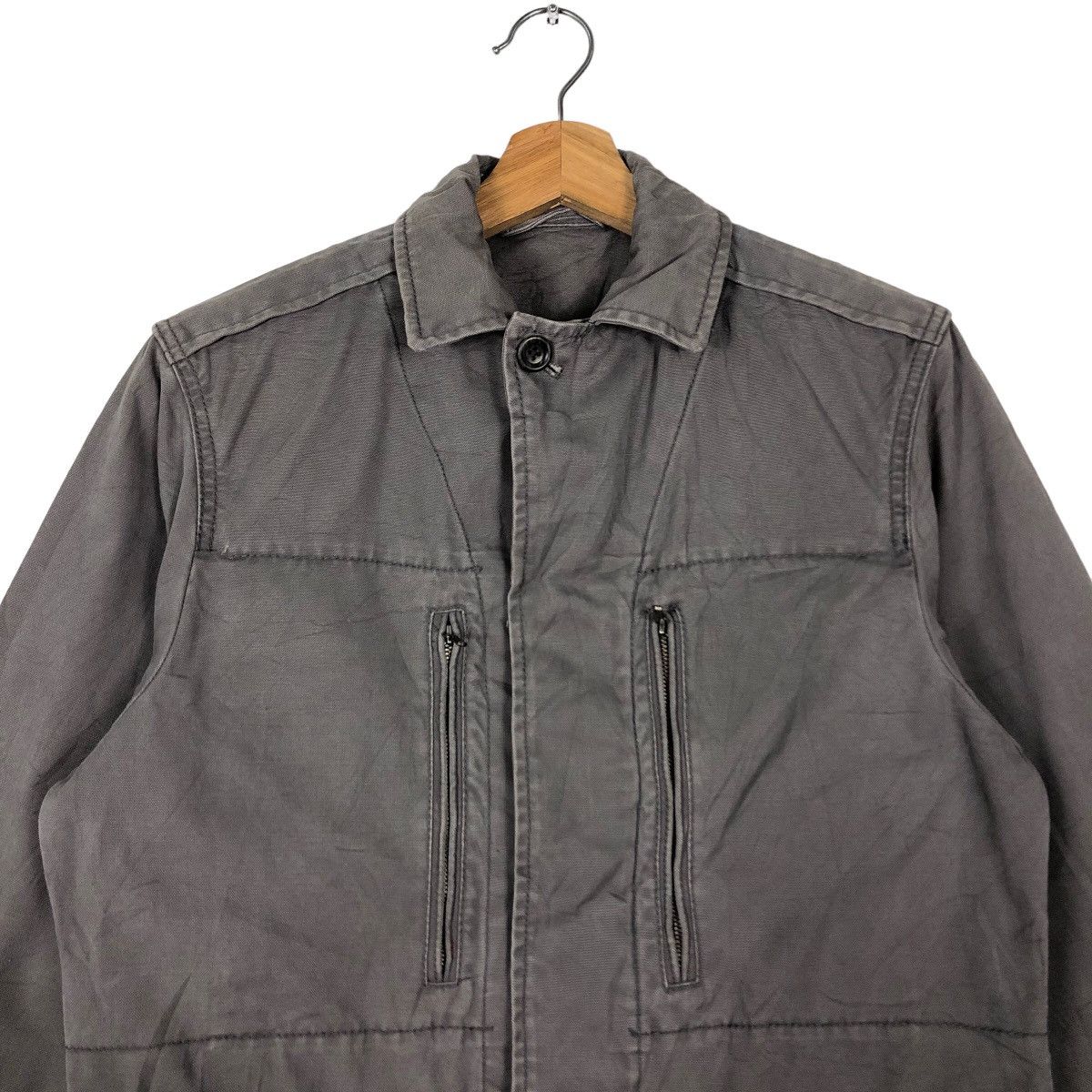 Japanese Brand 🔥90’s Vintage Cargo Multi Pocket Jacket Uniqlo Issey Miyake Size US S / EU 44-46 / 1 - 2 Thumbnail