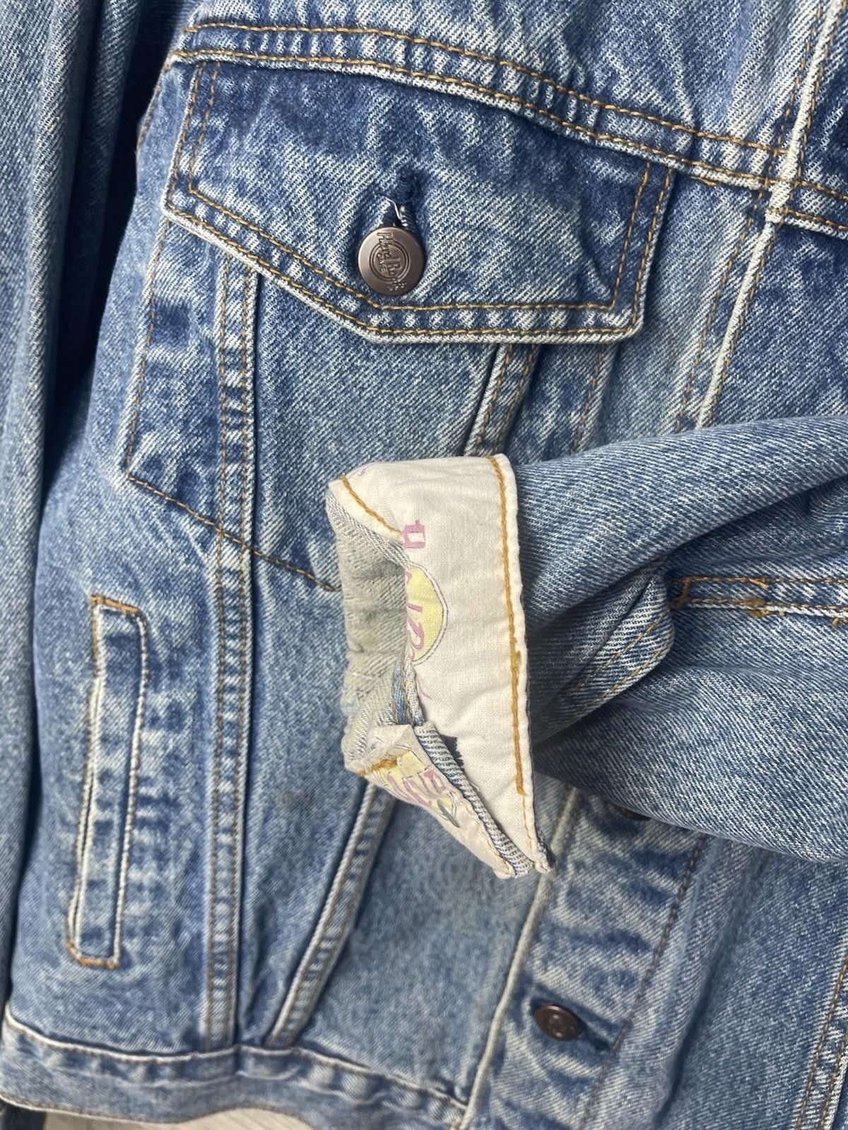Hard Rock Cafe Vintage Hard Rock Cafe Save the Planet Denim Jacket Size M Size US M / EU 48-50 / 2 - 5 Thumbnail