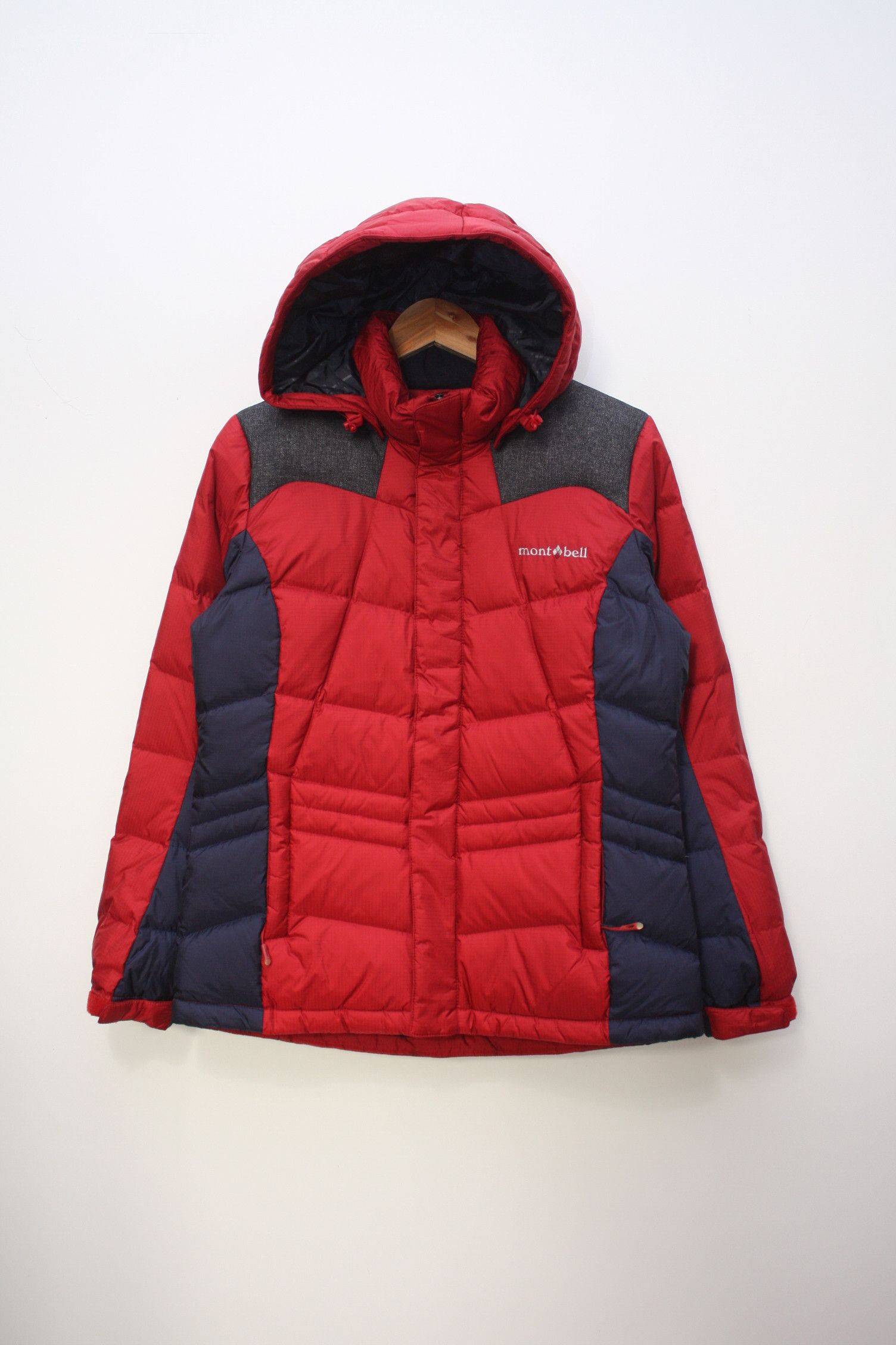 Montbell Montbell Red Puffer Down Jacket Small Size US S / EU 44-46 / 1 - 2 Thumbnail