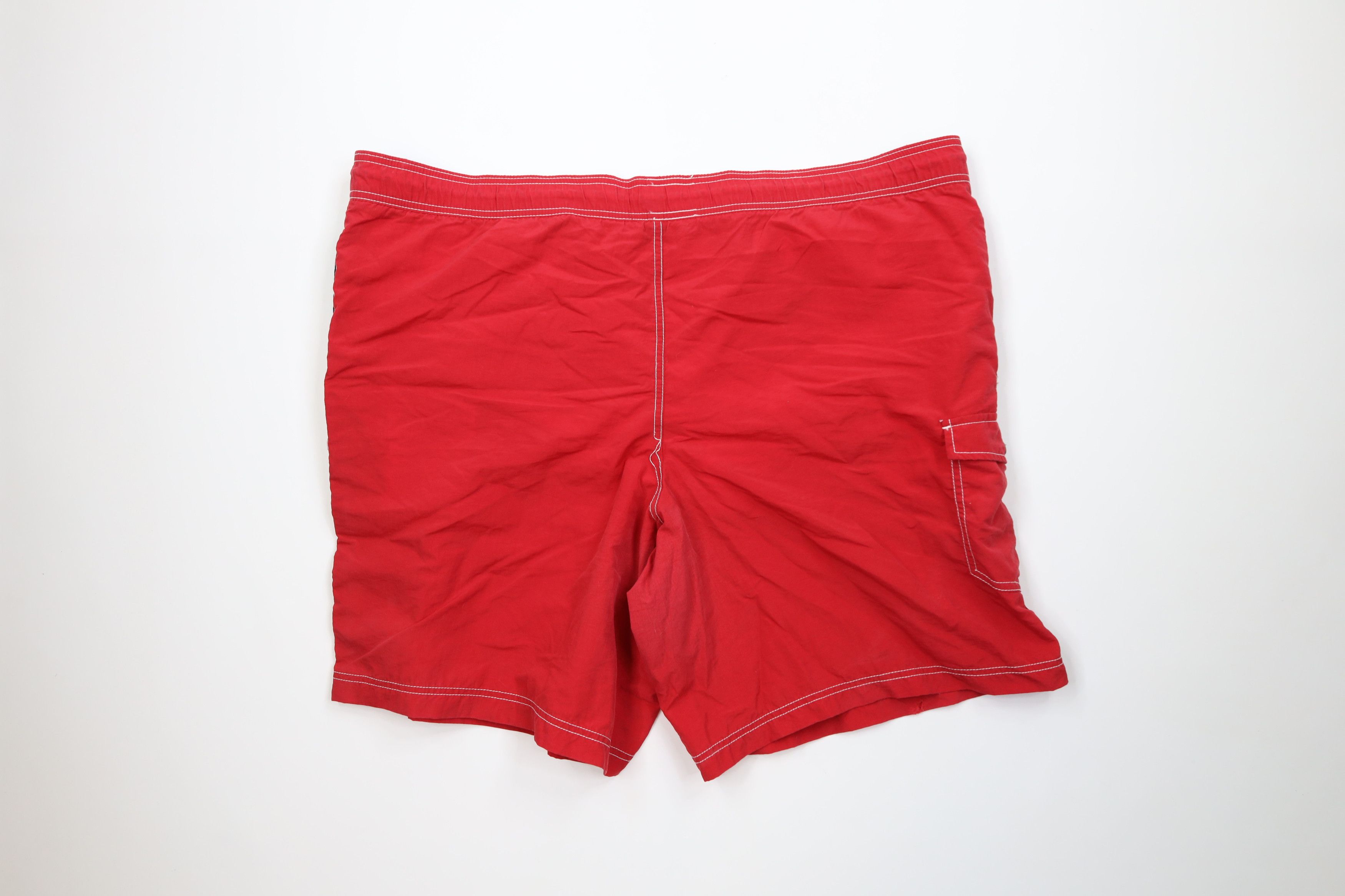 Tommy Hilfiger Vintage 90s Tommy Hilfiger Spell Out Lined Shorts AS IS Size US 38 / EU 54 - 11 Thumbnail