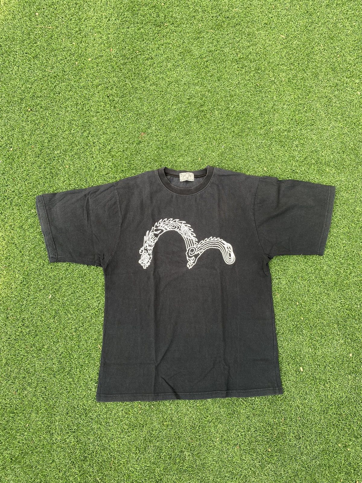 Evisu × Japanese Brand T SHIRT EVISU DRAGON ART BIG LOGO MADE IN JAPAN Size US XL / EU 56 / 4 - 1 Thumbnail