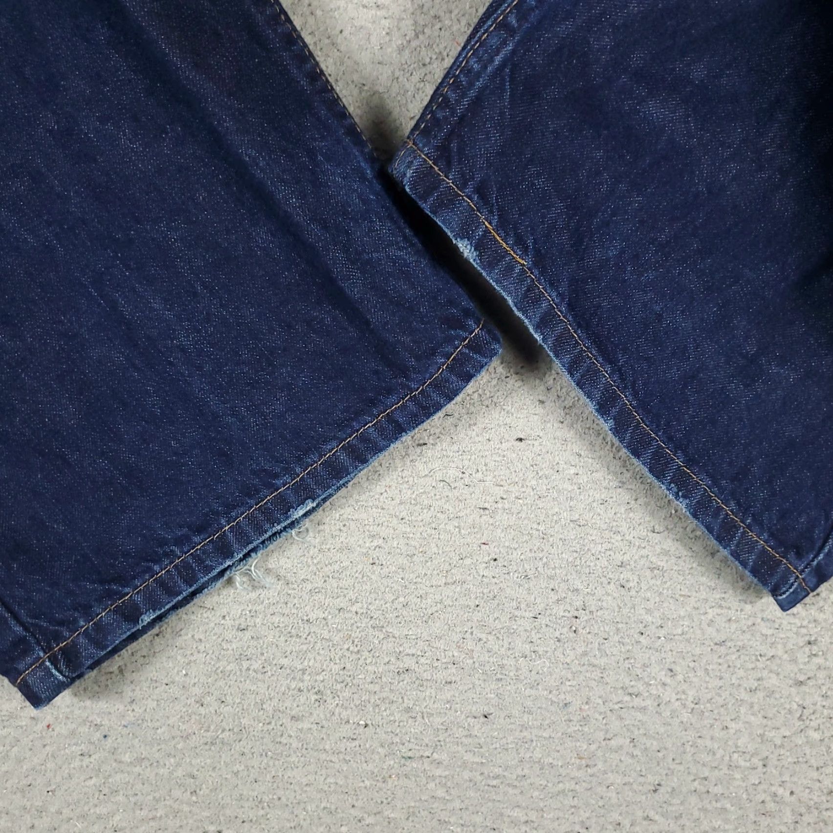 Levi's Levi's 569 Jeans Mens Regular 42x32 Blue Denim Loose Fit Pants Size US 42 / EU 58 - 3 Thumbnail