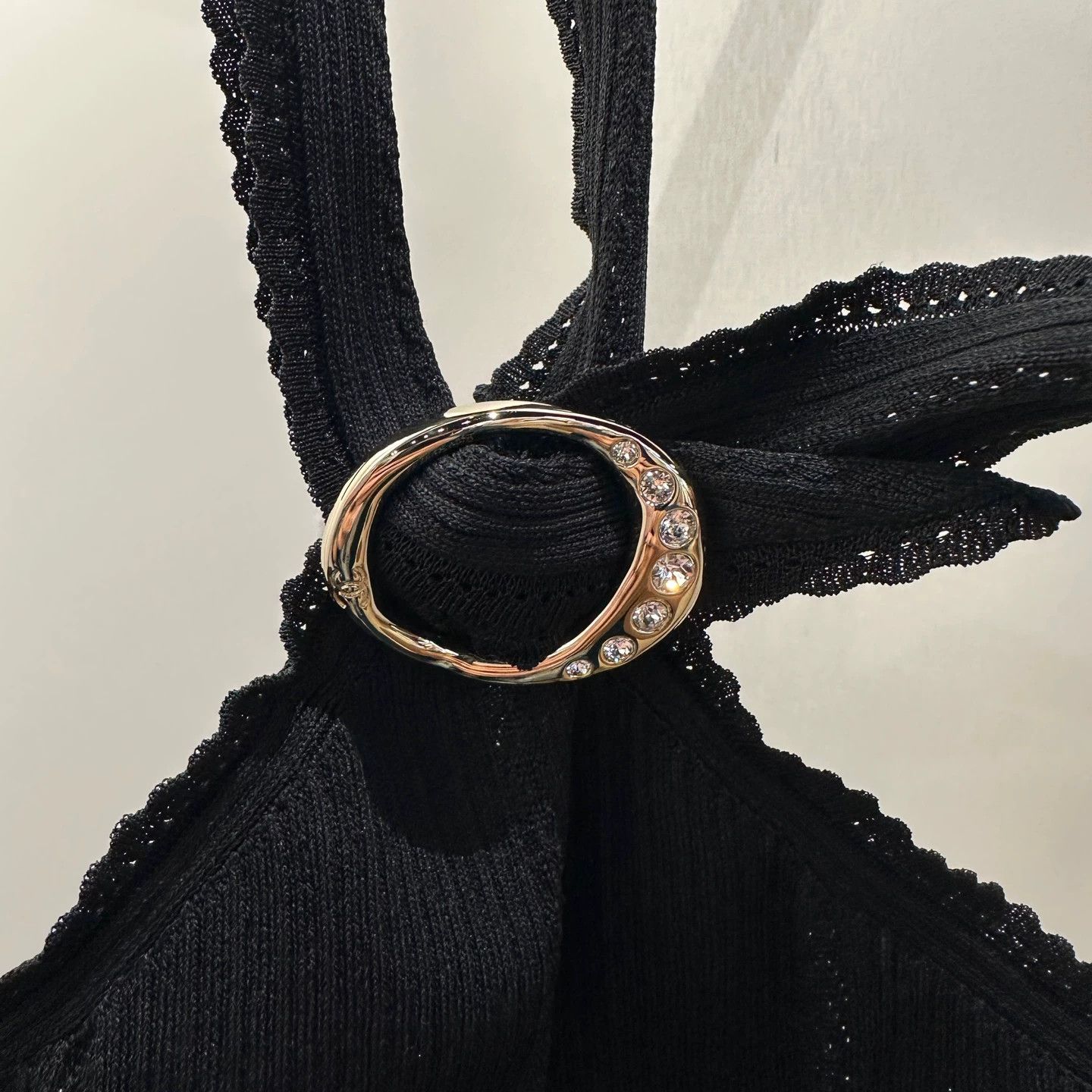 Chanel Chanel may208 26C Crystal Halter Neck Camisole 36 Silk Size XS / US 0-2 / IT 36-38 - 7 Thumbnail