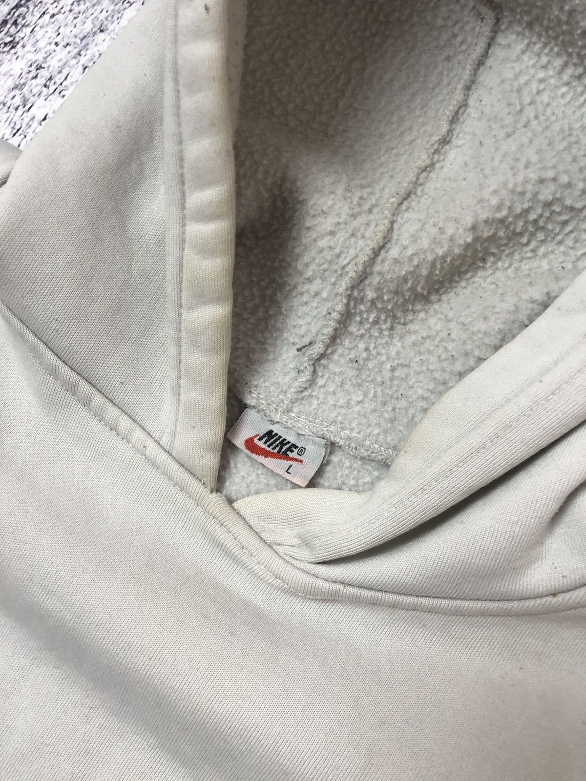 Nike × Vintage Vintage hoodies Nike big logo size L y2k usa Size US L / EU 52-54 / 3 - 8 Thumbnail
