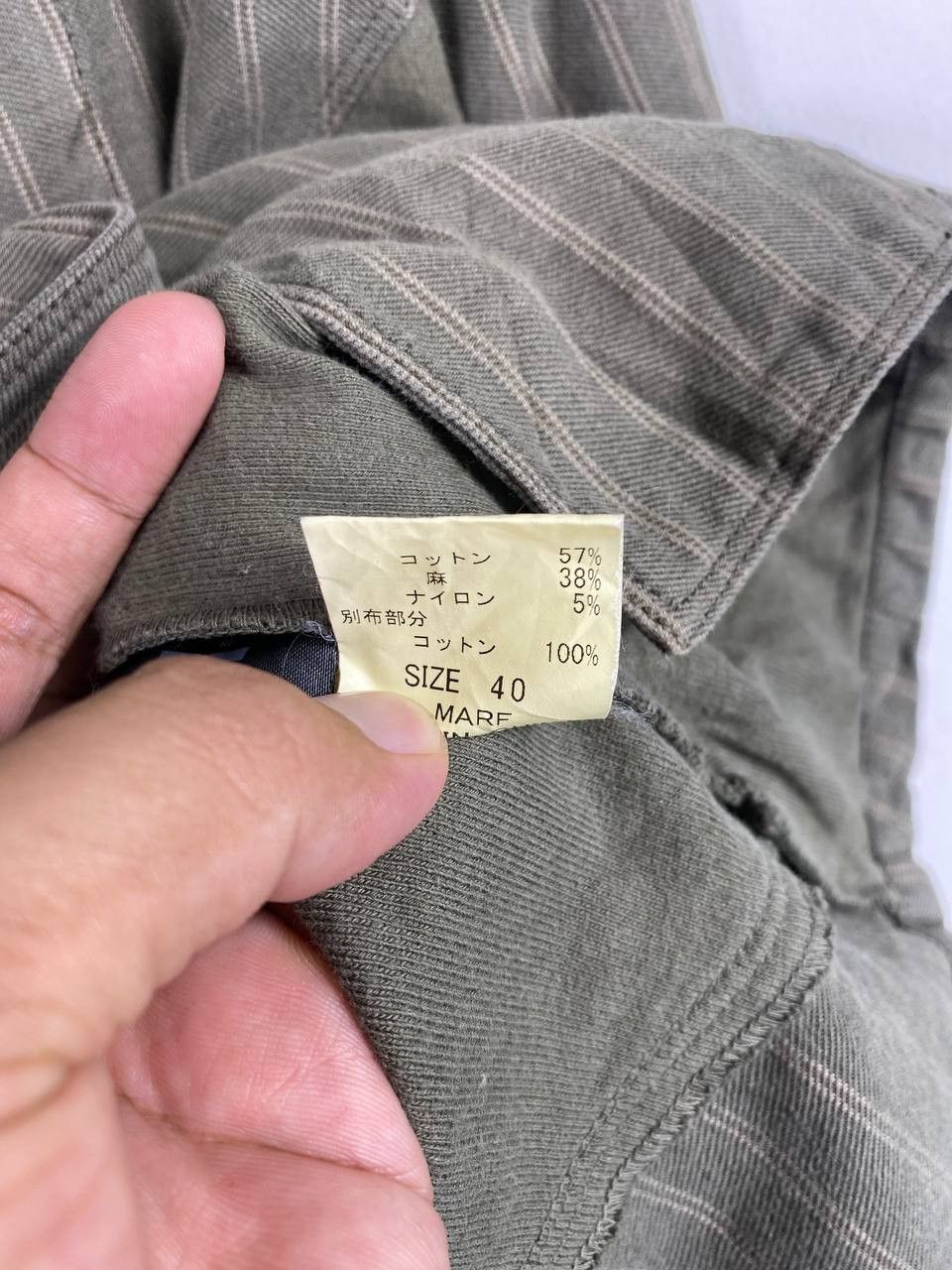 Hiroko Koshino Homme × Japanese Brand hiroko koshino japanese brand striped jacket nice design Size M / US 6-8 / IT 42-44 - 7 Thumbnail