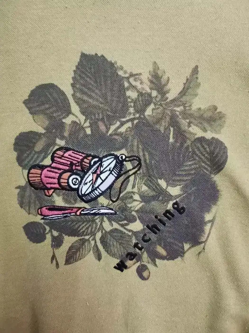Vintage Vintage Dioica Flower Design Sweatshirt Size US M / EU 48-50 / 2 - 2 Thumbnail