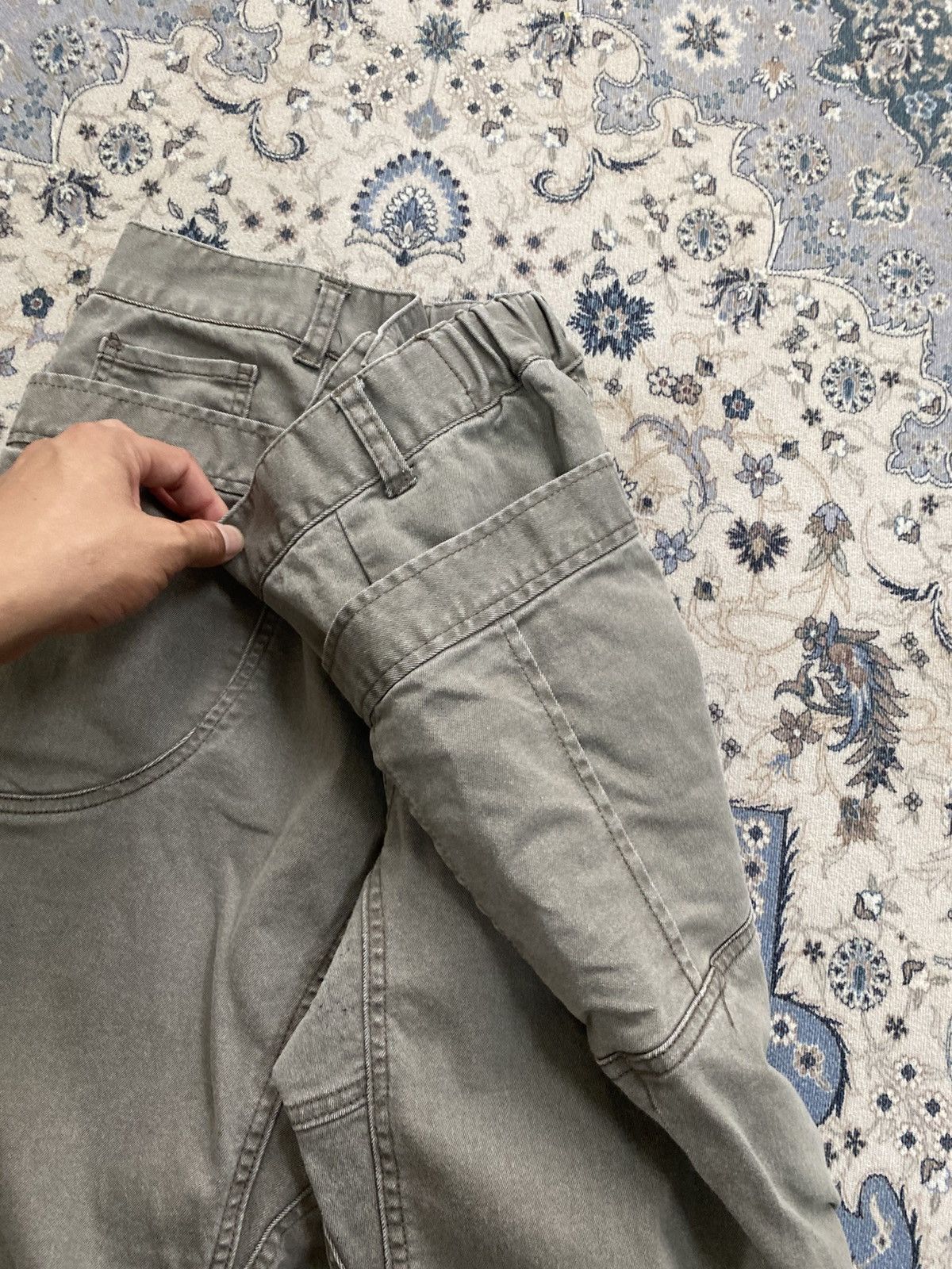 Issey Miyake ISSEY MIYAKE STYLE UNIQUE JEANS GREY LGB HYSTERIC Size US 30 / EU 46 - 6 Thumbnail