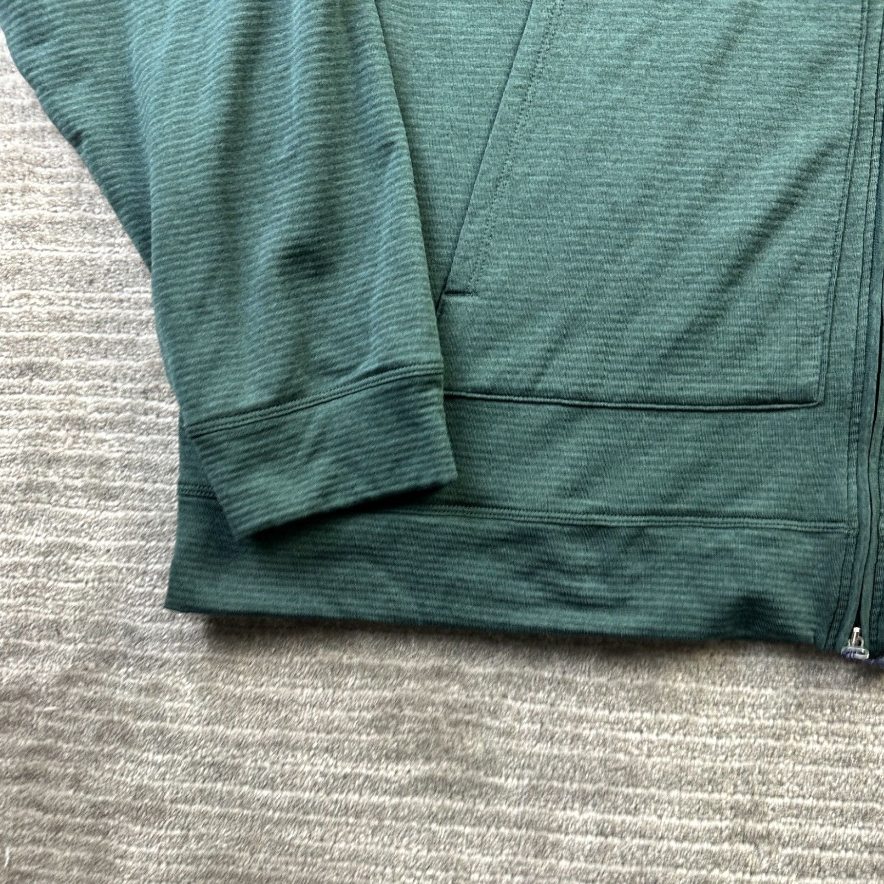 Peter Millar Peter Millar Hoodie Mens 2XL Green Beaumont Performance Golf Crown Sport Hooded Full Zip Ski Sports Mens Size US XXL / EU 58 / 5 - 5 Thumbnail