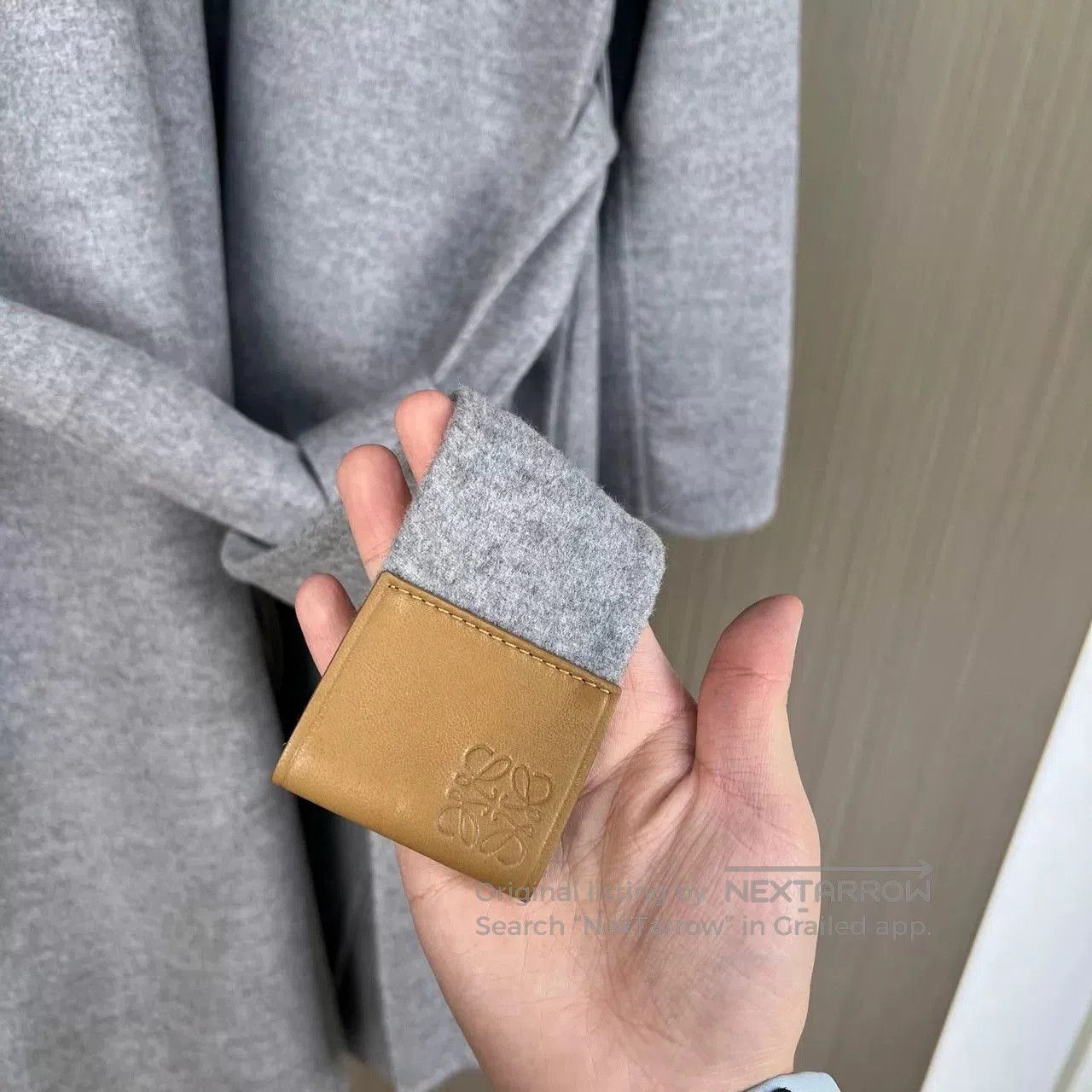 Loewe Loewe Logo Belted Cashmere Coat. Size M / US 6-8 / IT 42-44 - 3 Thumbnail