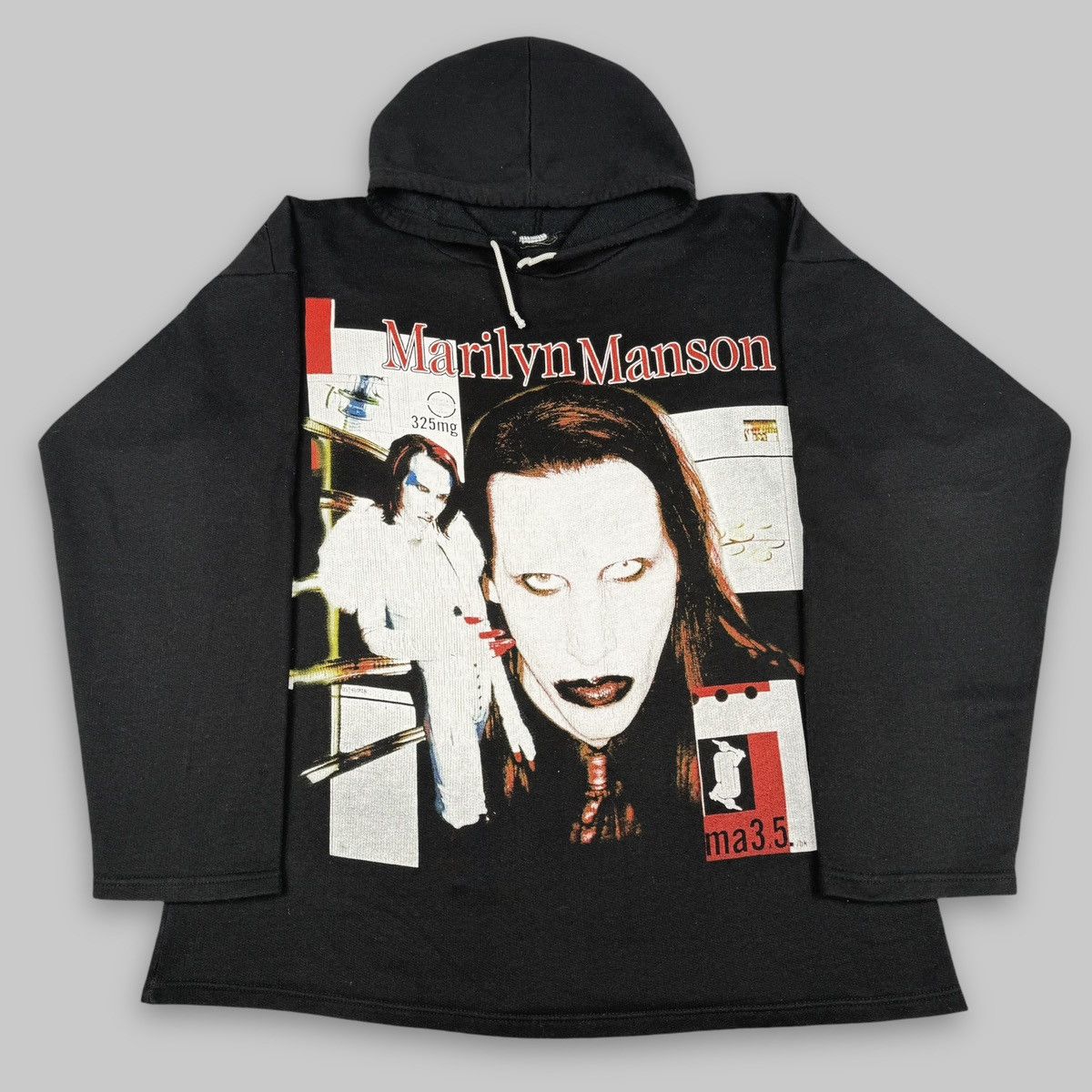 Band Tees Vintage 90s Marilyn Manson Antichrist Superstar Euro Hoodie Size US XL / EU 56 / 4 - 2 Thumbnail