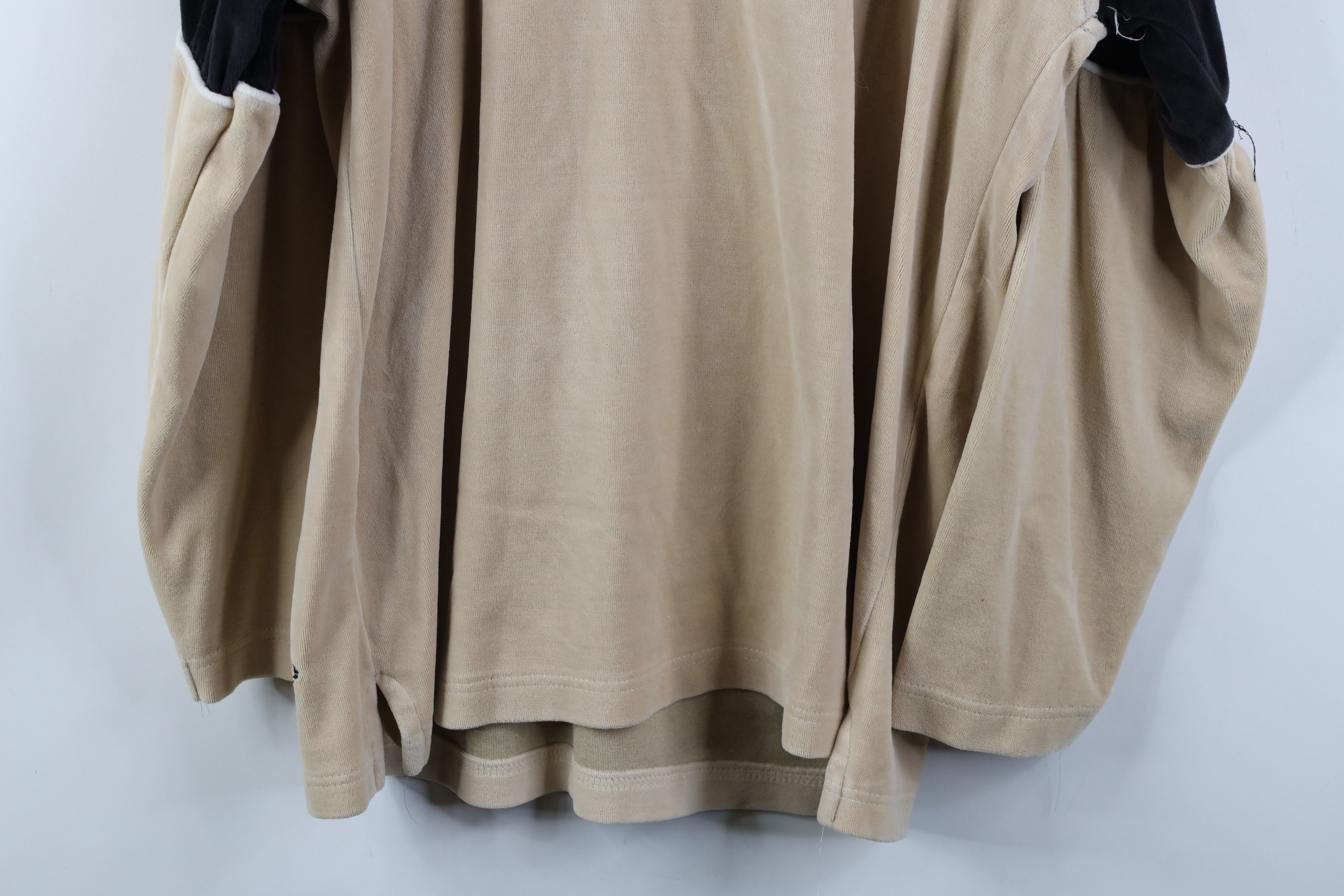 Vintage Vintage 90s Y2K Streetwear Bock Velour Mock Neck Sweater Size US M / EU 48-50 / 2 - 13 Thumbnail