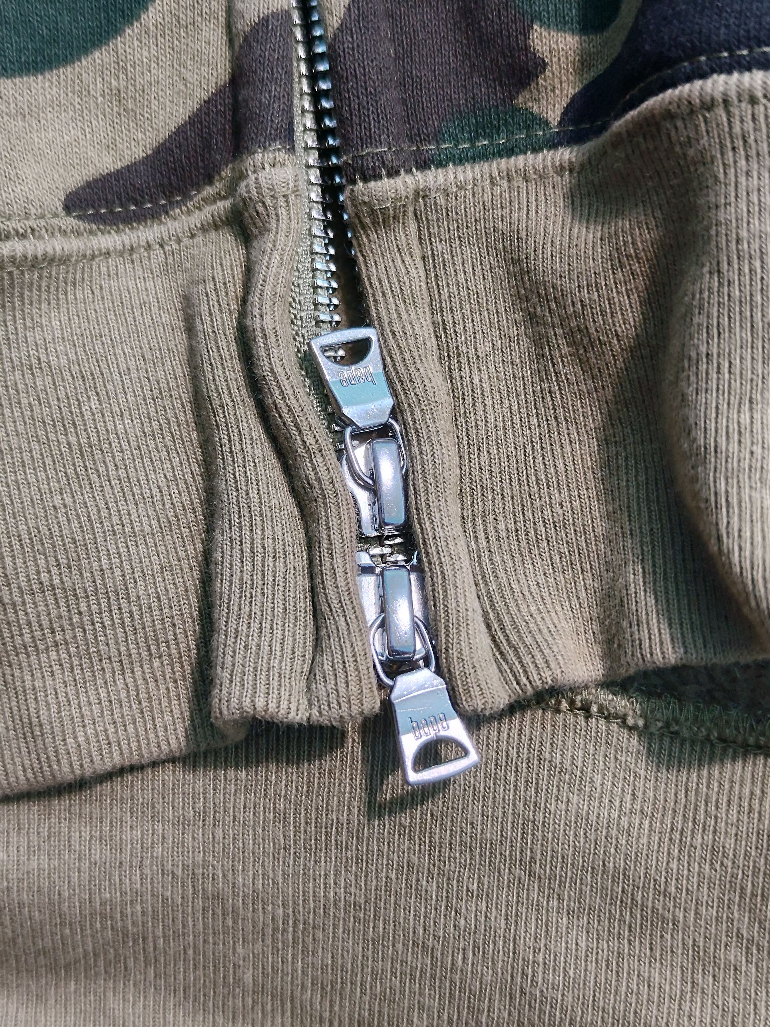 Bape × Undefeated BAPE × Undefeated - 1st Camo Ronin Full Zip Hoodie Rare Size US XXL / EU 58 / 5 - 10 Thumbnail