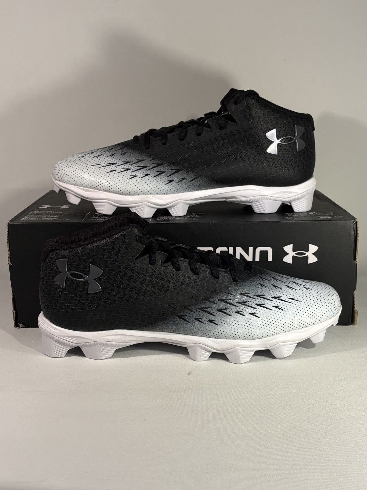Under Armour Under Armour Spotlight Fran 4 RM Black Silver Men's Sz US 15 Size US 15 / EU 48 - 3 Thumbnail