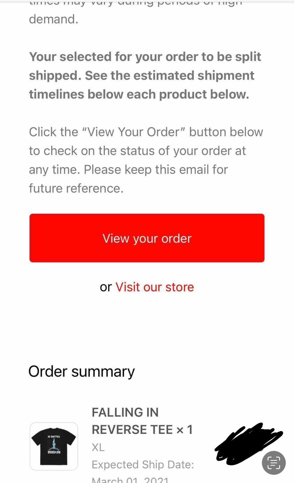 Playboi Carti Falling In Reverse Size US XL / EU 56 / 4 - 7 Thumbnail